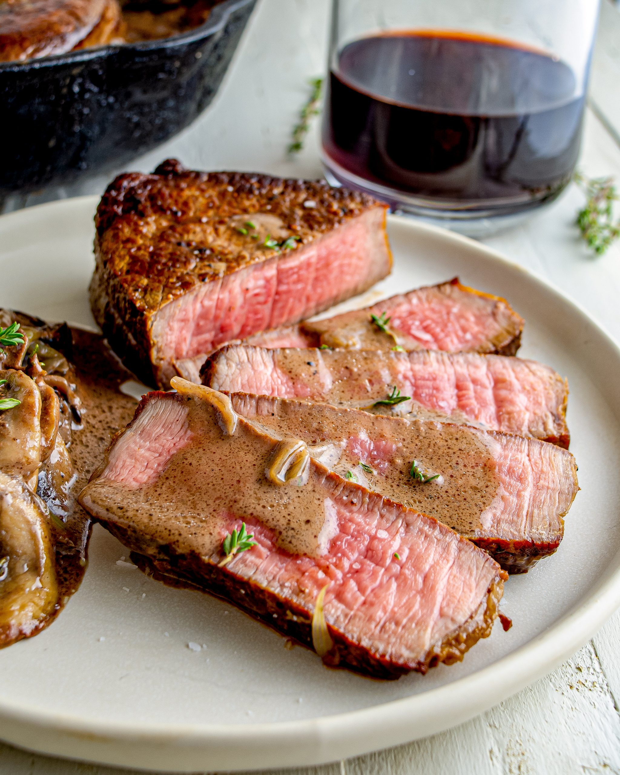 Filet Mignon Recipe in Mushroom Sauce, steak with mushroom sauce, steak with creamy mushroom sauce, mushroom steak sauce