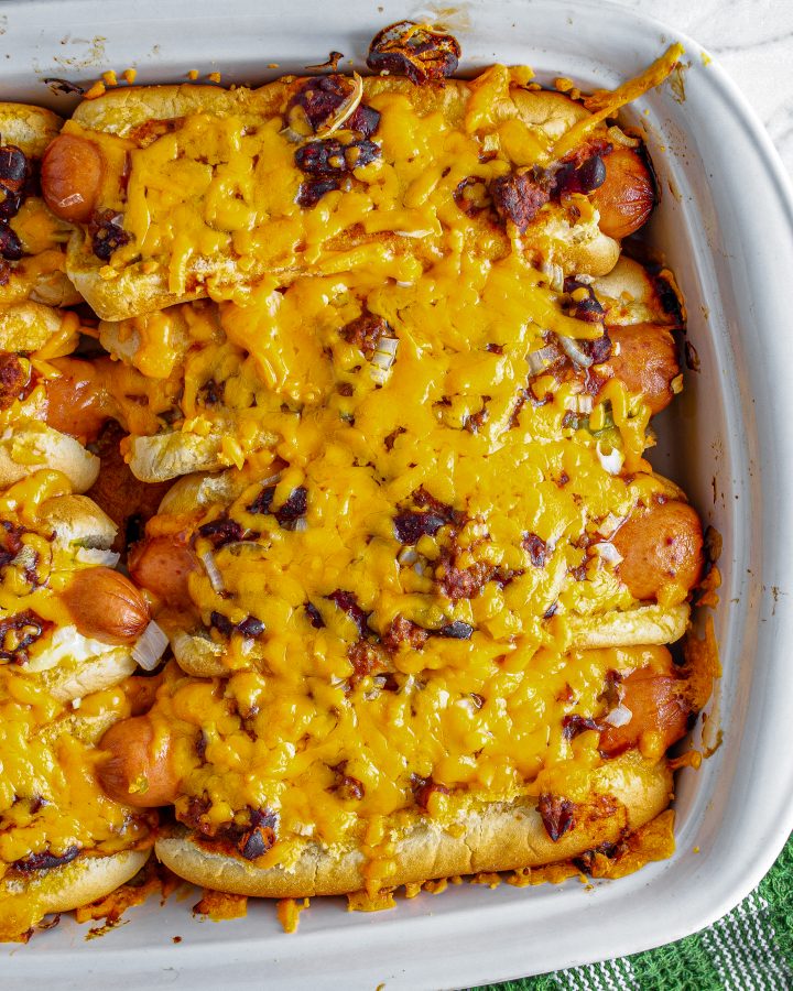 Oven Baked Hot Dogs CheekyKitchen