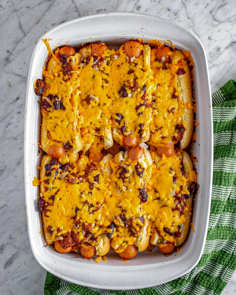 Oven Baked Hot Dogs CheekyKitchen