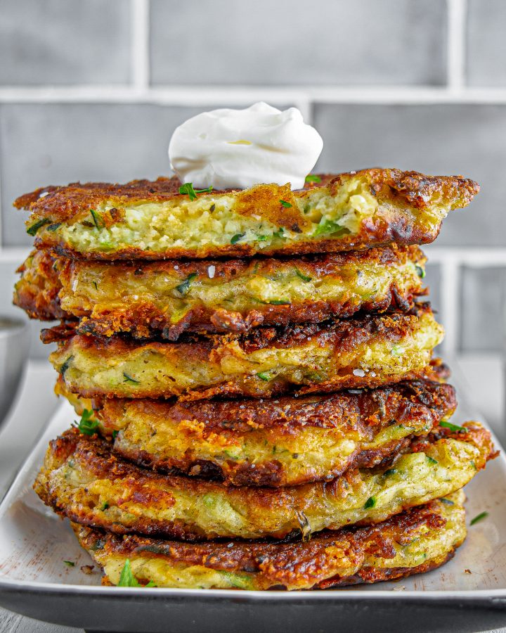 Zucchini Patties CheekyKitchen