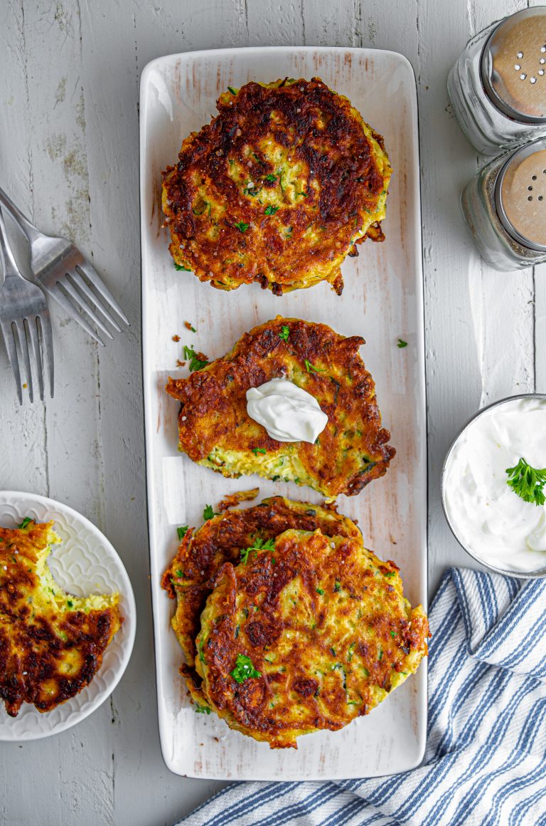 Zucchini Patties CheekyKitchen