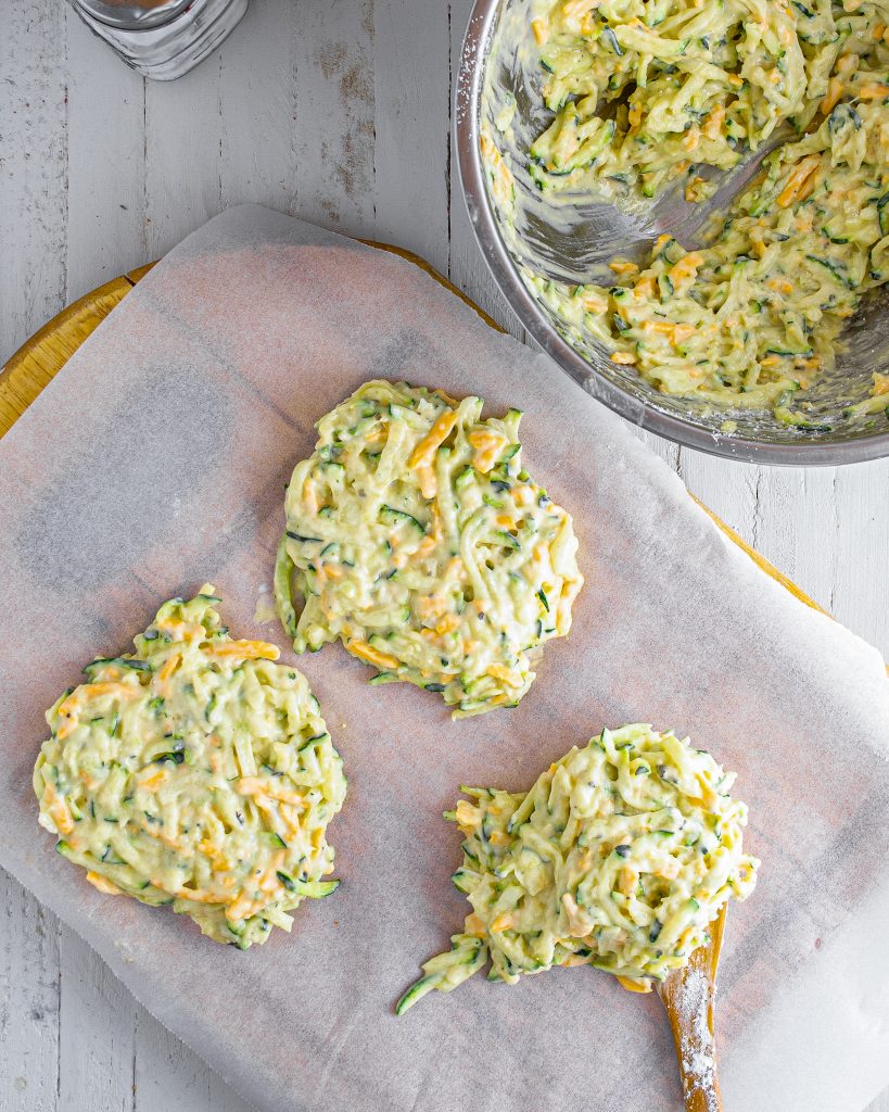 Zucchini Patties CheekyKitchen