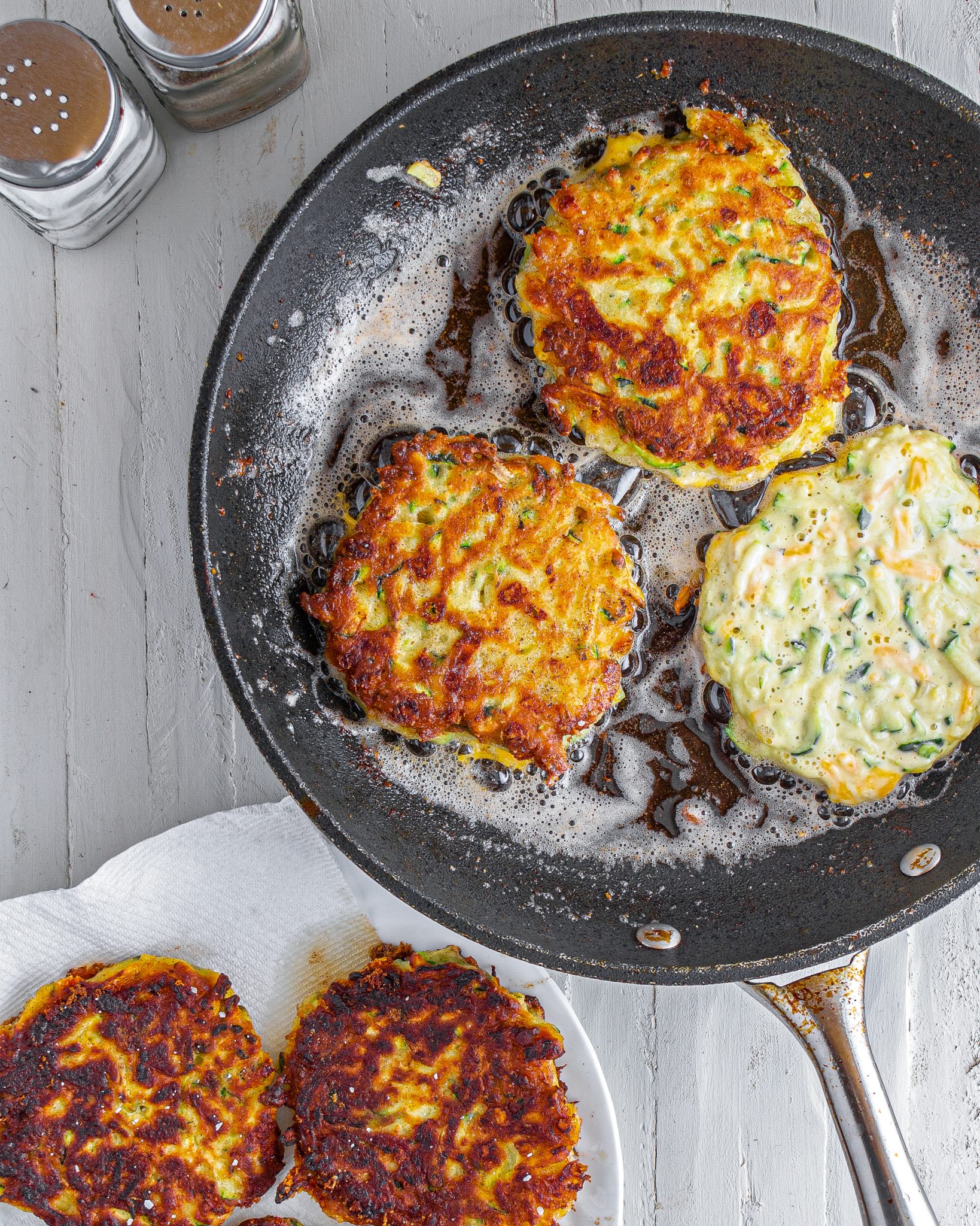 Zucchini Patties CheekyKitchen