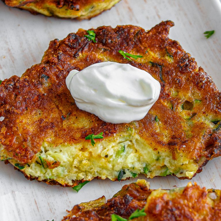 Zucchini Patties CheekyKitchen