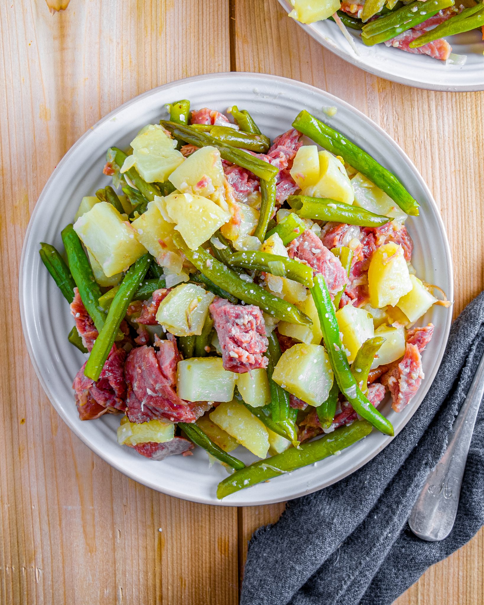 Southern Beans with Smoked Turkey Necks and Potatoes CheekyKitchen