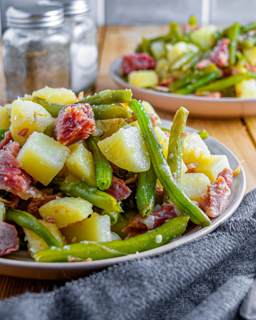 Southern Beans with Smoked Turkey Necks and Potatoes CheekyKitchen