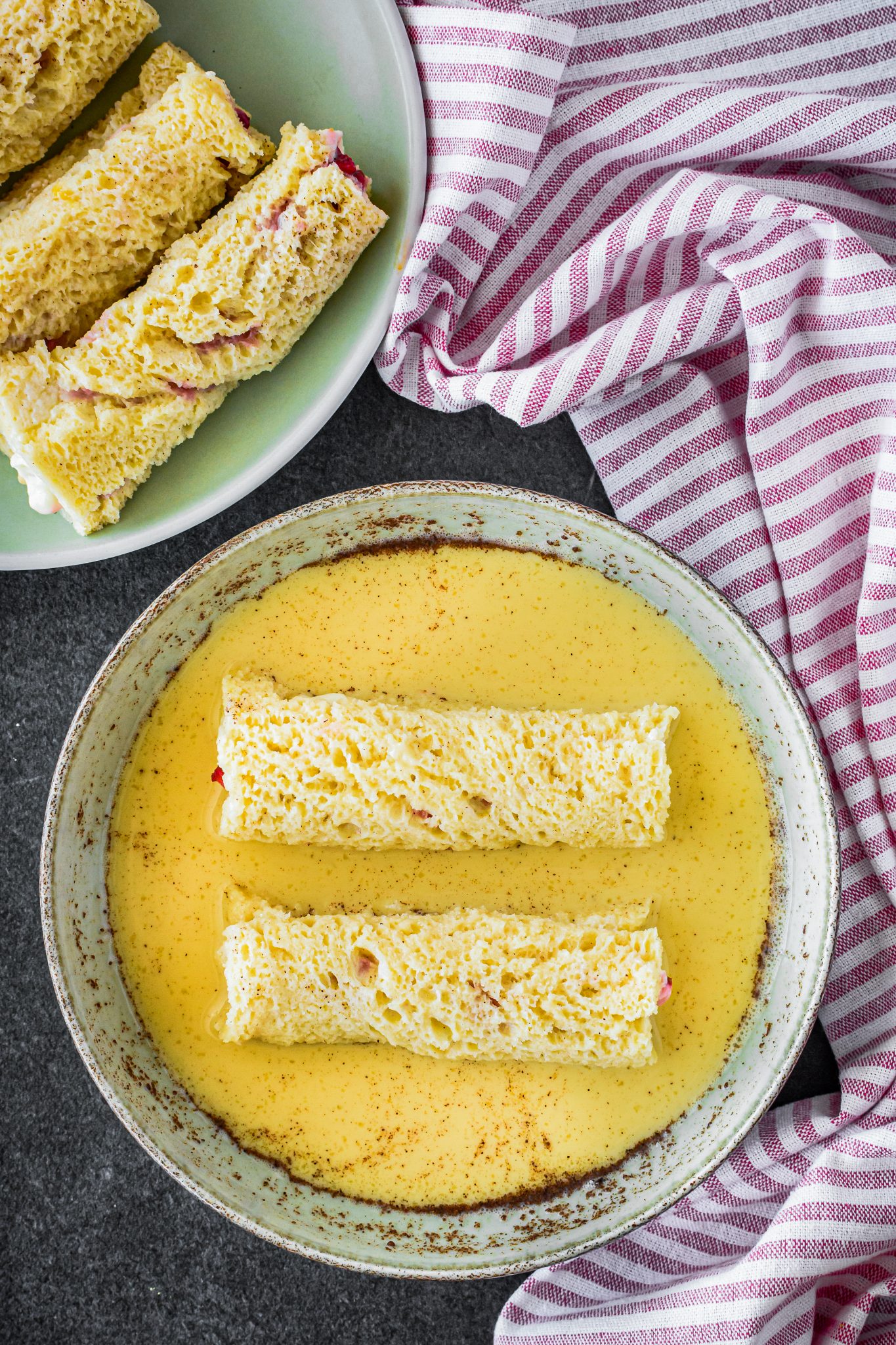 Strawberry Cheesecake French Toast Roll Ups CheekyKitchen