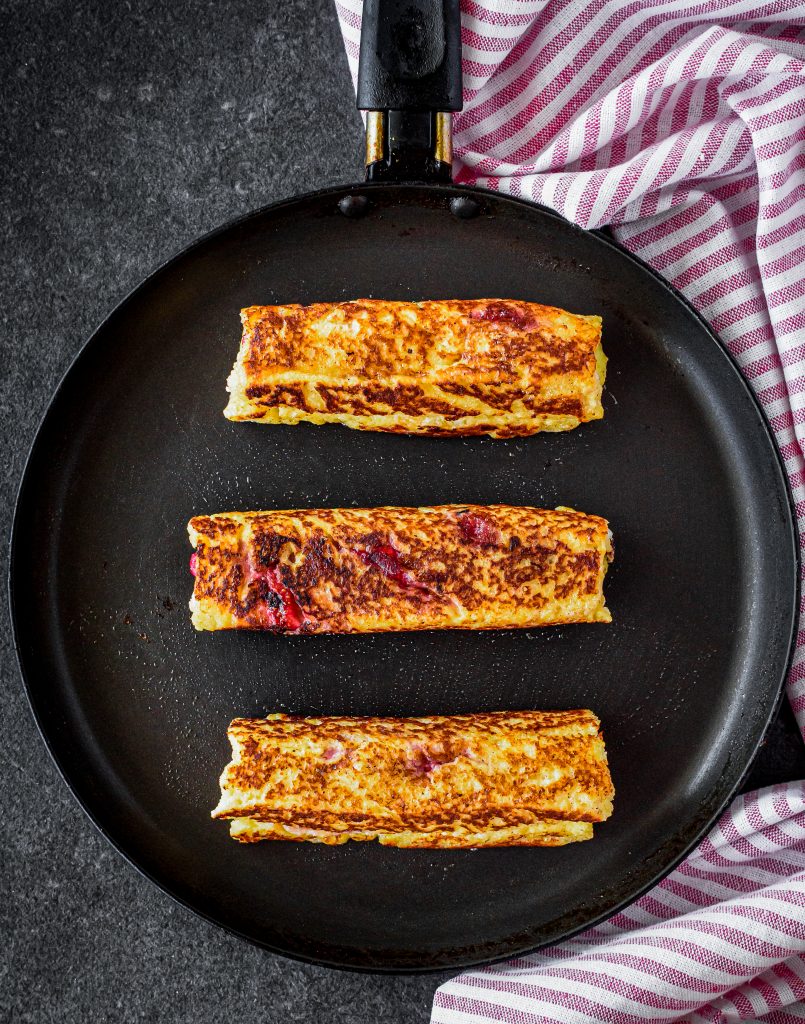 Strawberry Cheesecake French Toast Roll Ups CheekyKitchen