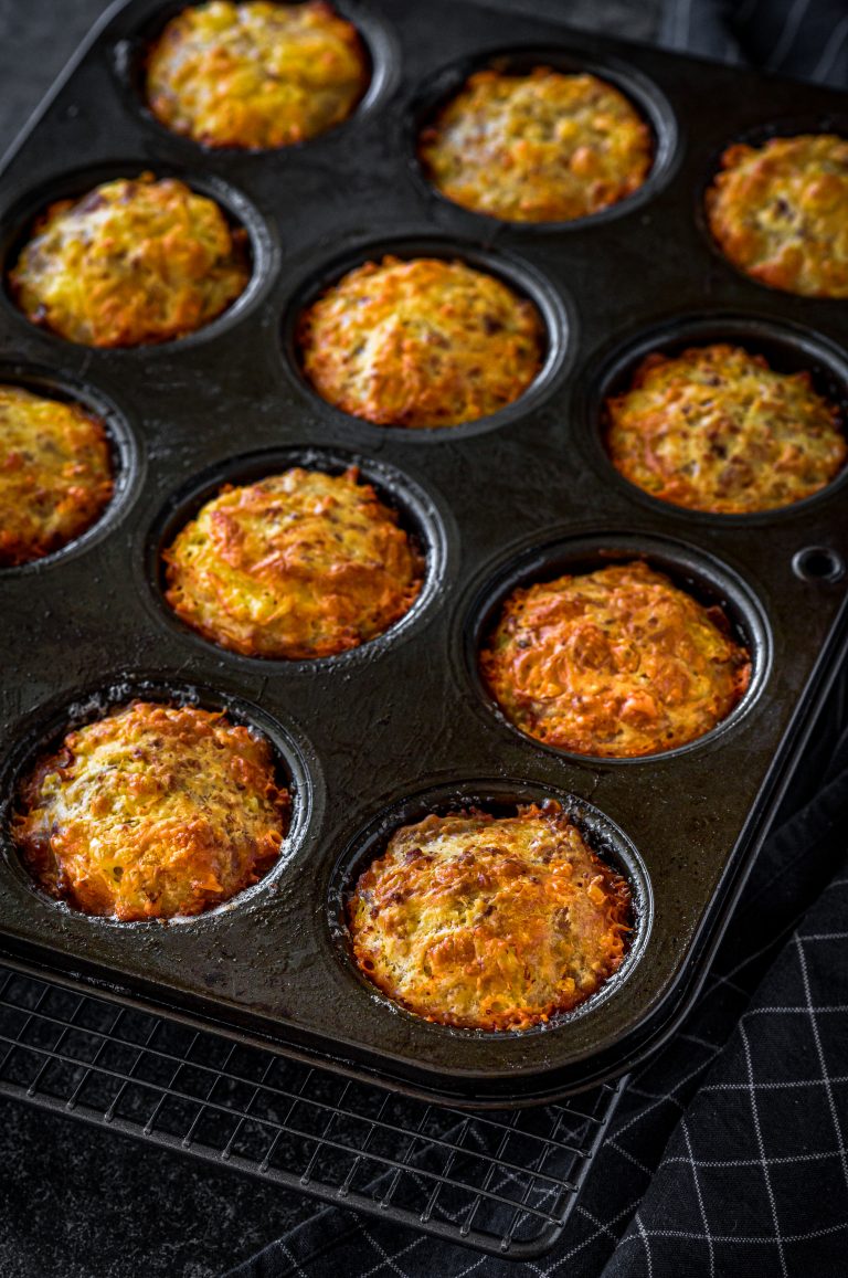 Bisquick Sausage Muffins Recipe CheekyKitchen