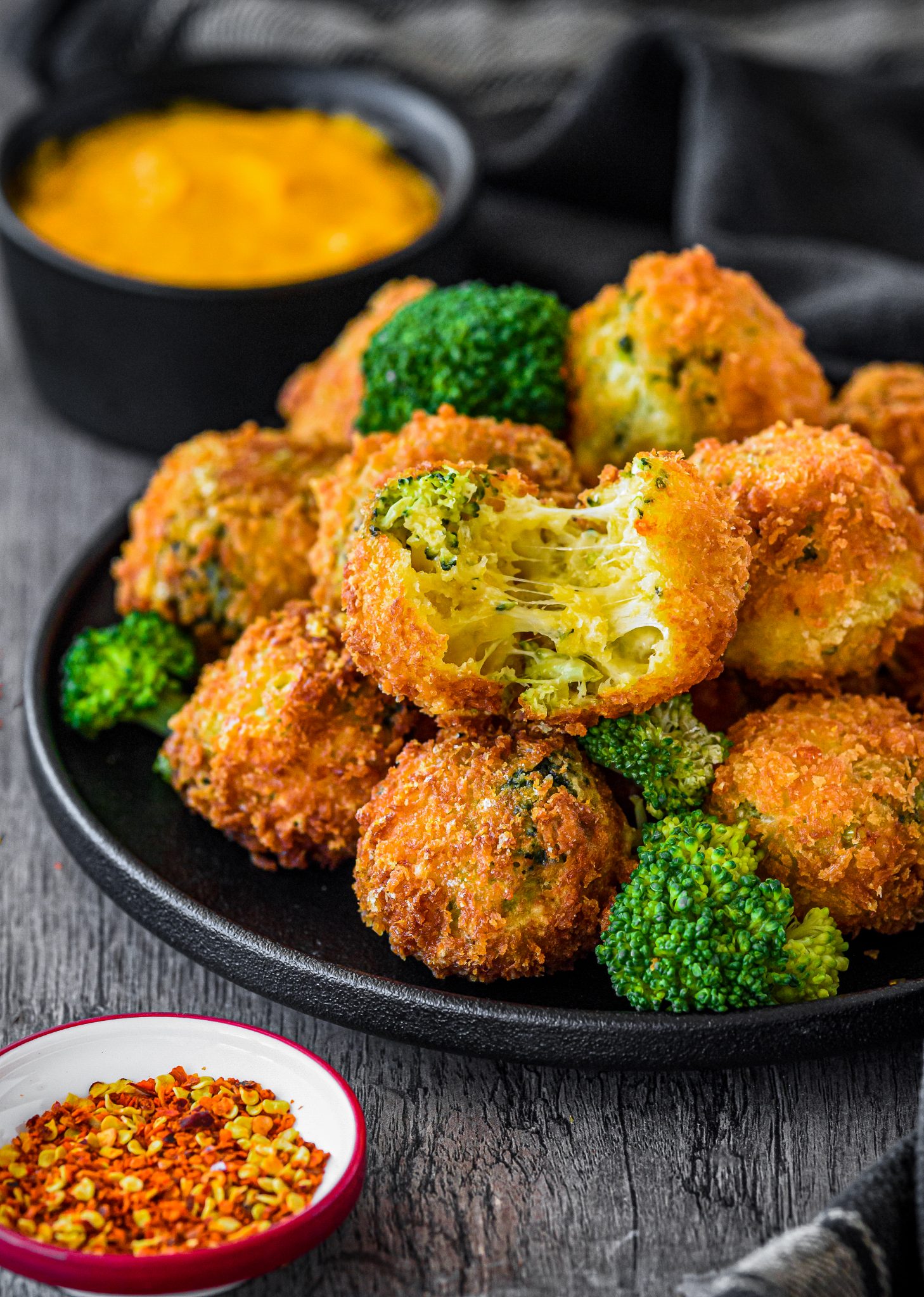 Broccoli Cheese Balls CheekyKitchen