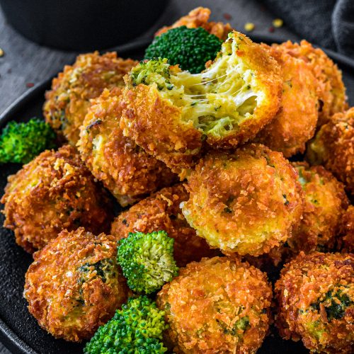 Broccoli Cheese Balls CheekyKitchen
