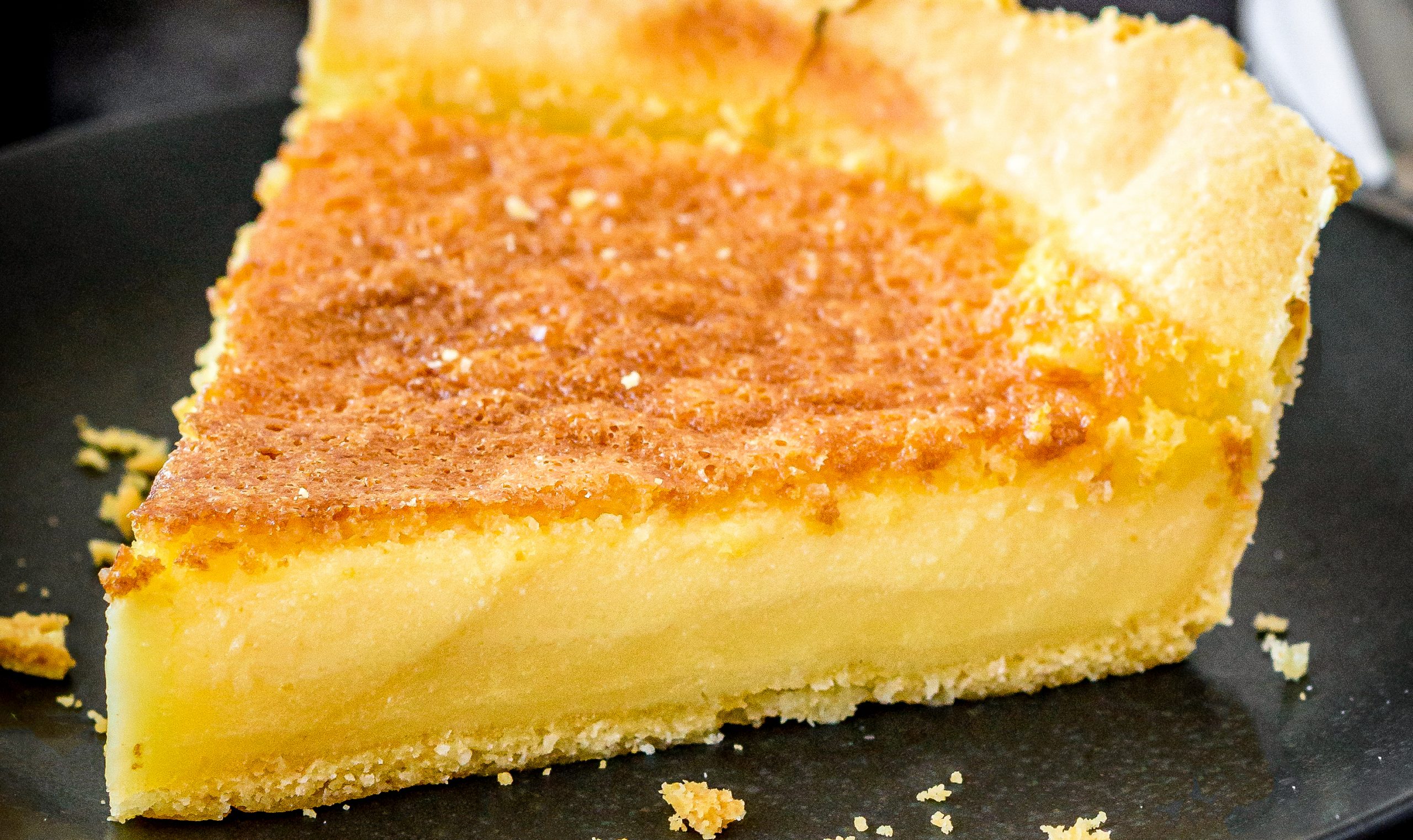 Buttermilk Pie - CheekyKitchen