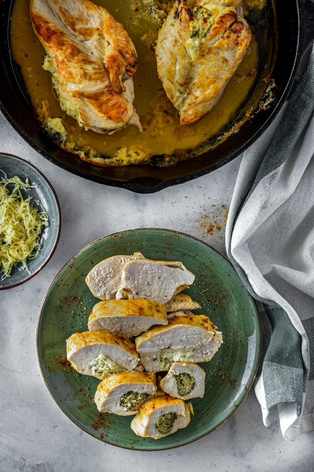 Cheesy Broccoli Stuffed Chicken Breasts CheekyKitchen