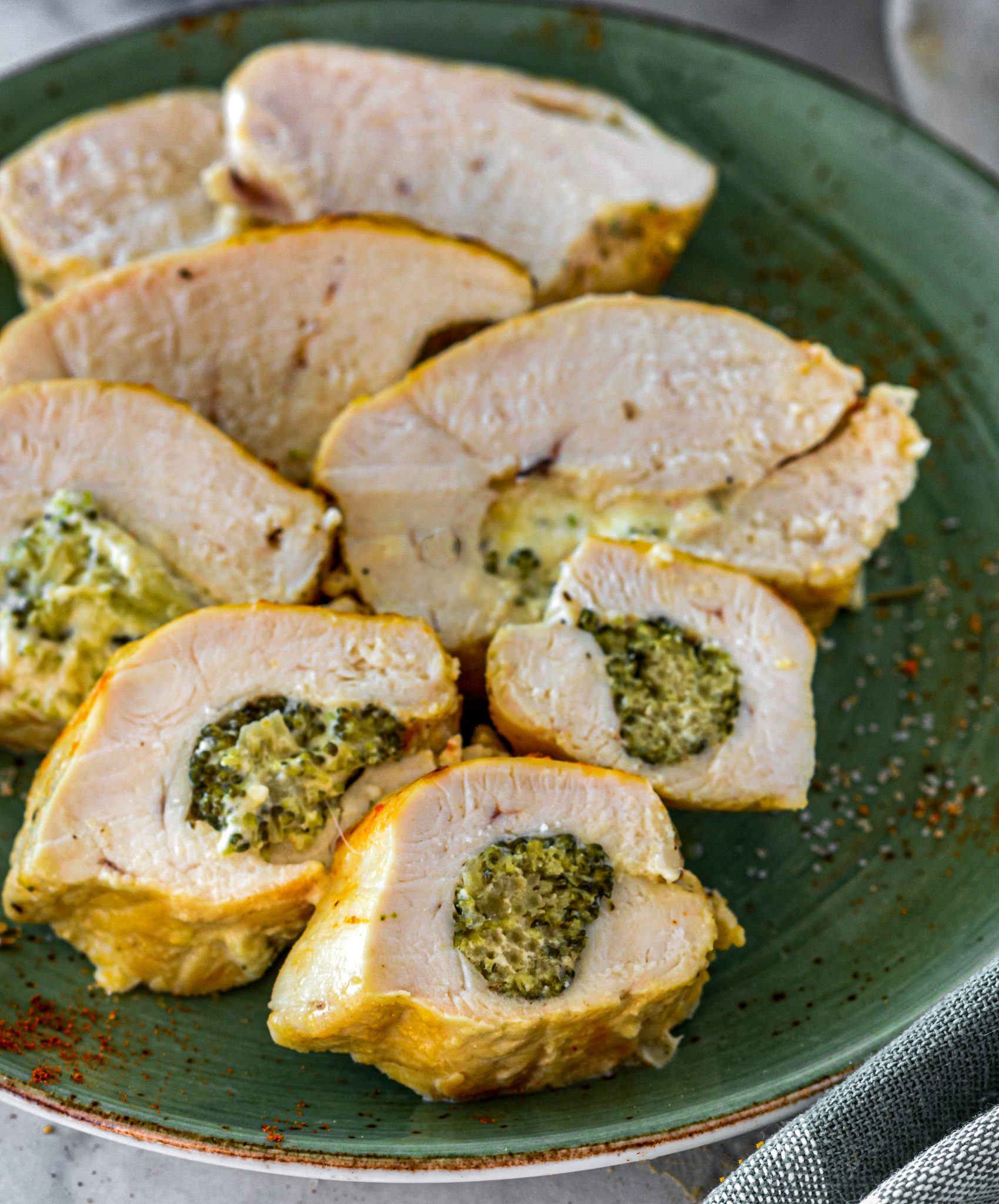 Cheesy Broccoli Stuffed Chicken Breasts CheekyKitchen