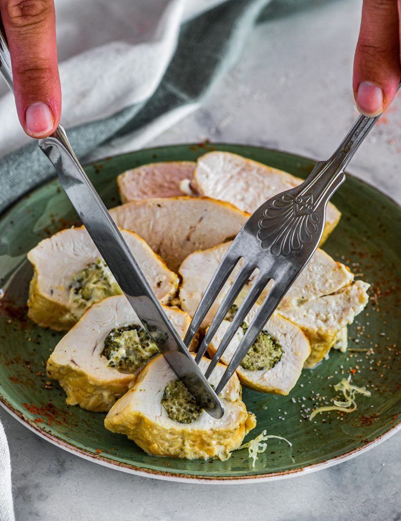 Cheesy Broccoli Stuffed Chicken Breasts CheekyKitchen