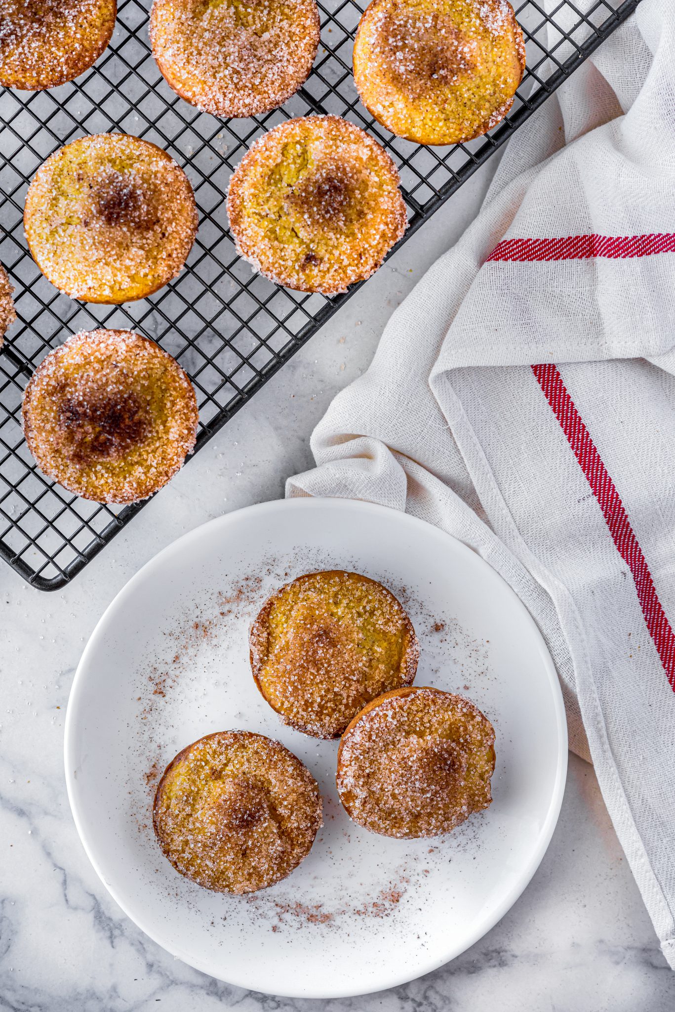 Cinnamon Mini Pumpkin Muffins Recipe CheekyKitchen