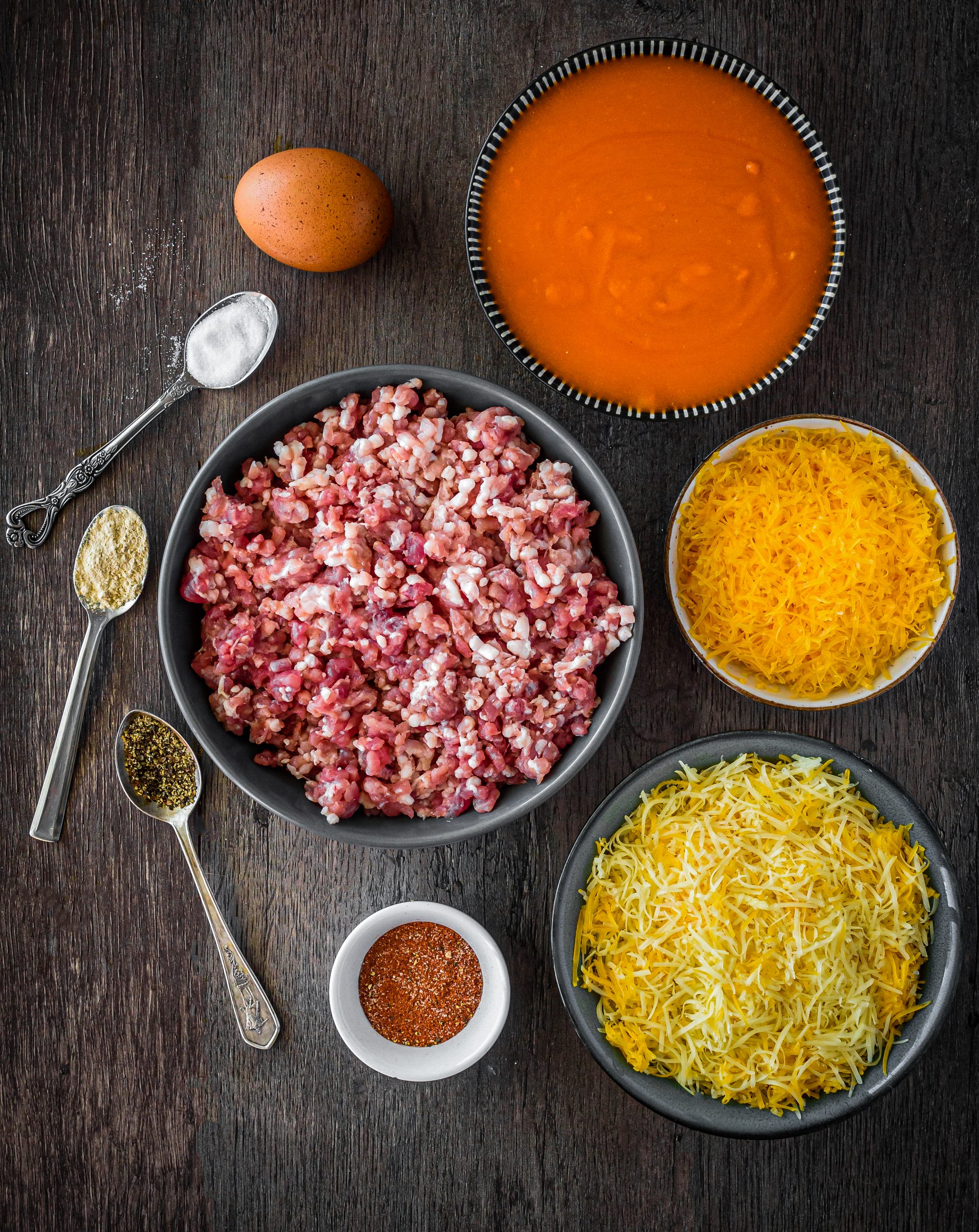 enchilada meatballs ingredients