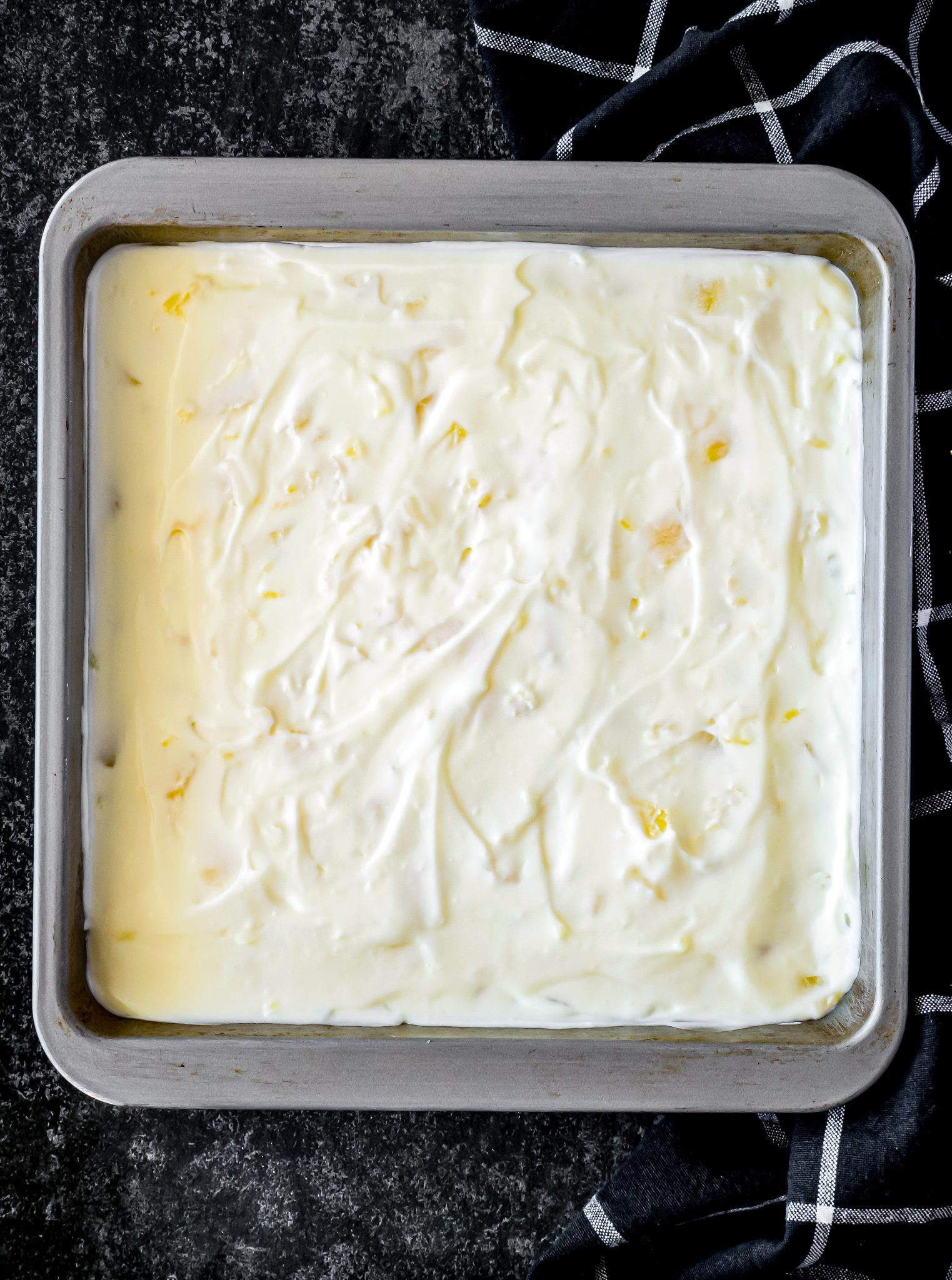 No Bake Pineapple Dream Dessert Recipe CheekyKitchen