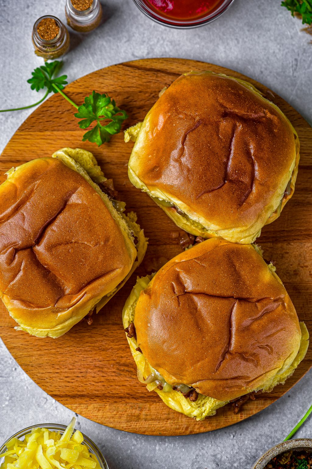 Open Face Garlic Toast Sloppy Joes CheekyKitchen
