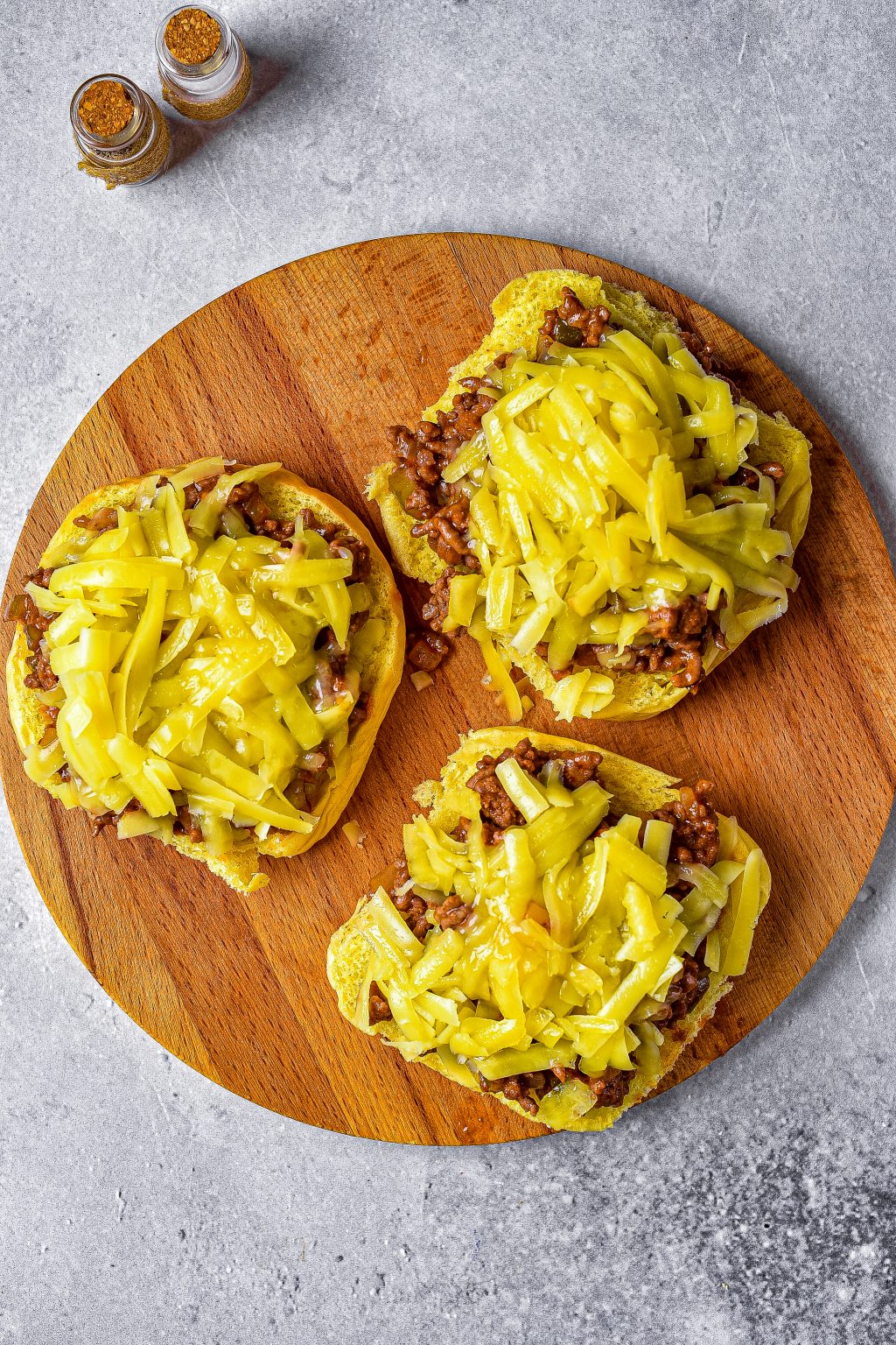 Open Face Garlic Toast Sloppy Joes CheekyKitchen
