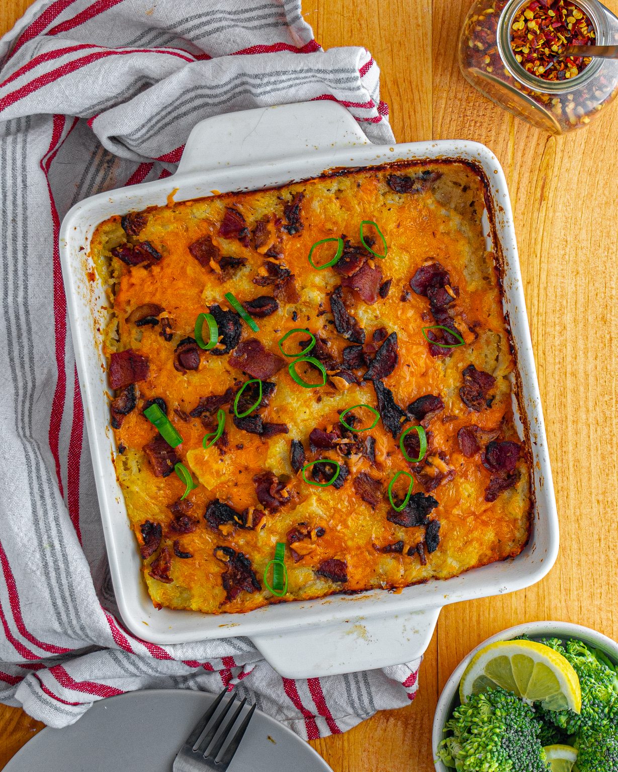 Cheesy Loaded Meatloaf Casserole CheekyKitchen