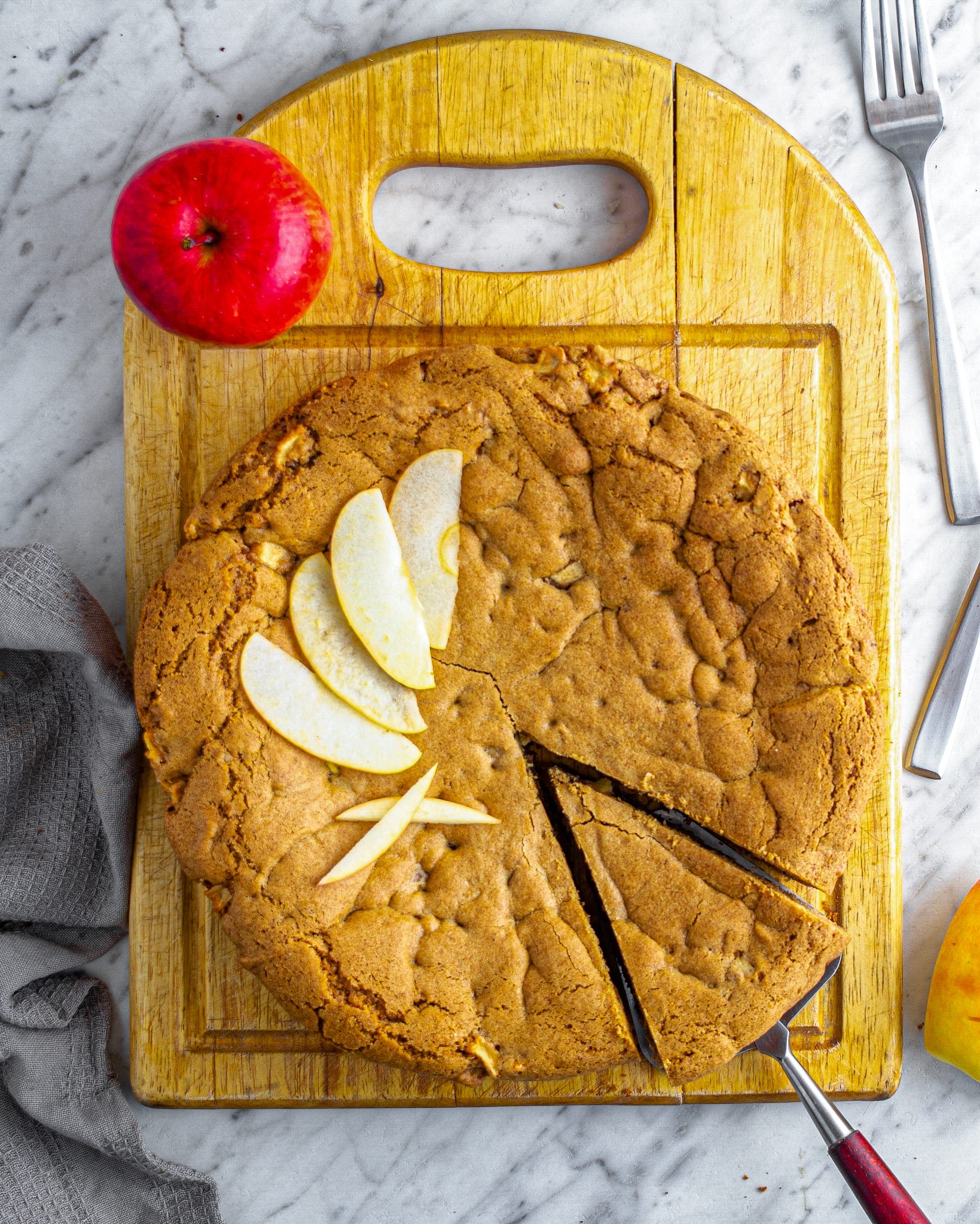 Cinnamon Apple Cake CheekyKitchen