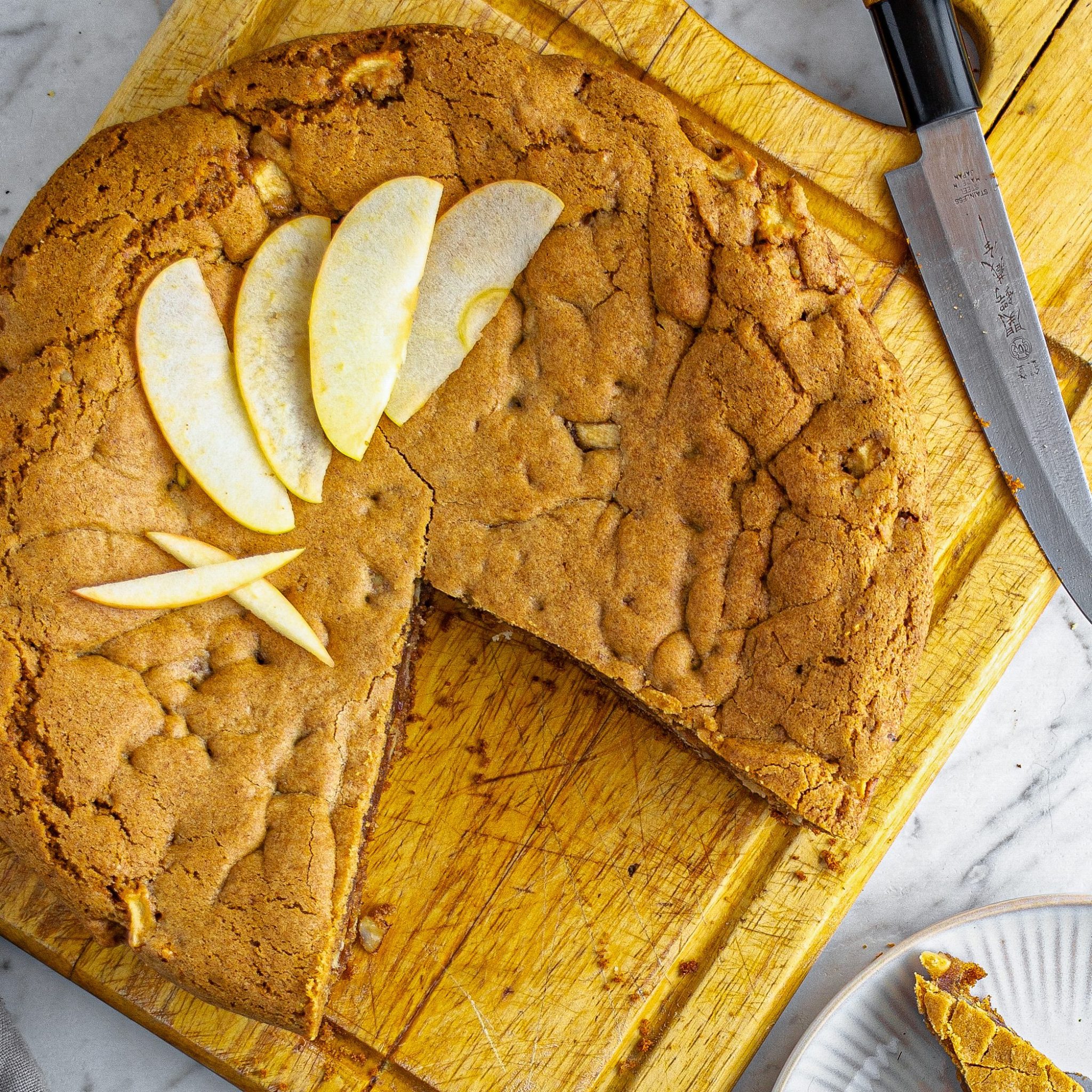 Cinnamon Apple Cake CheekyKitchen
