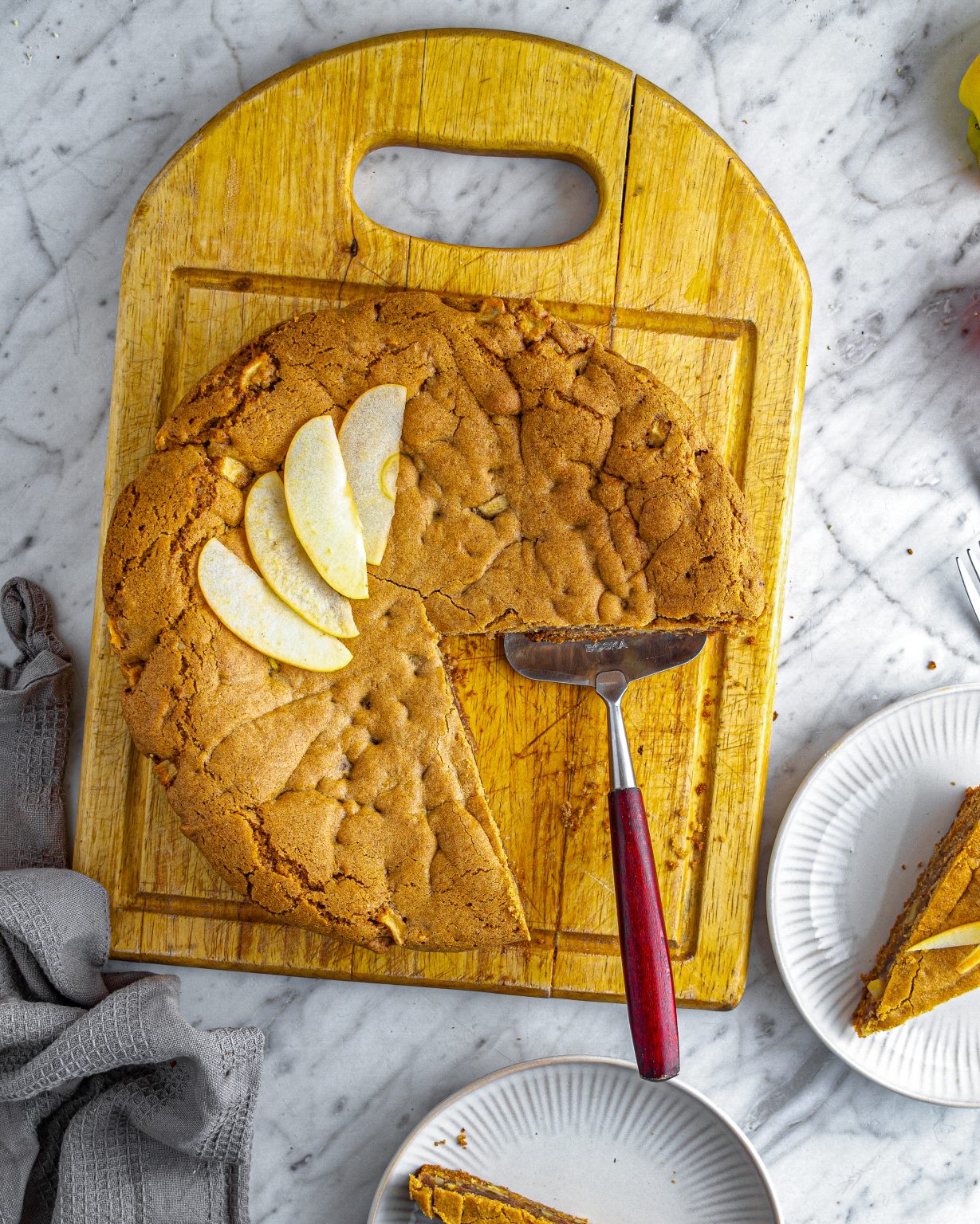 Cinnamon Apple Cake CheekyKitchen