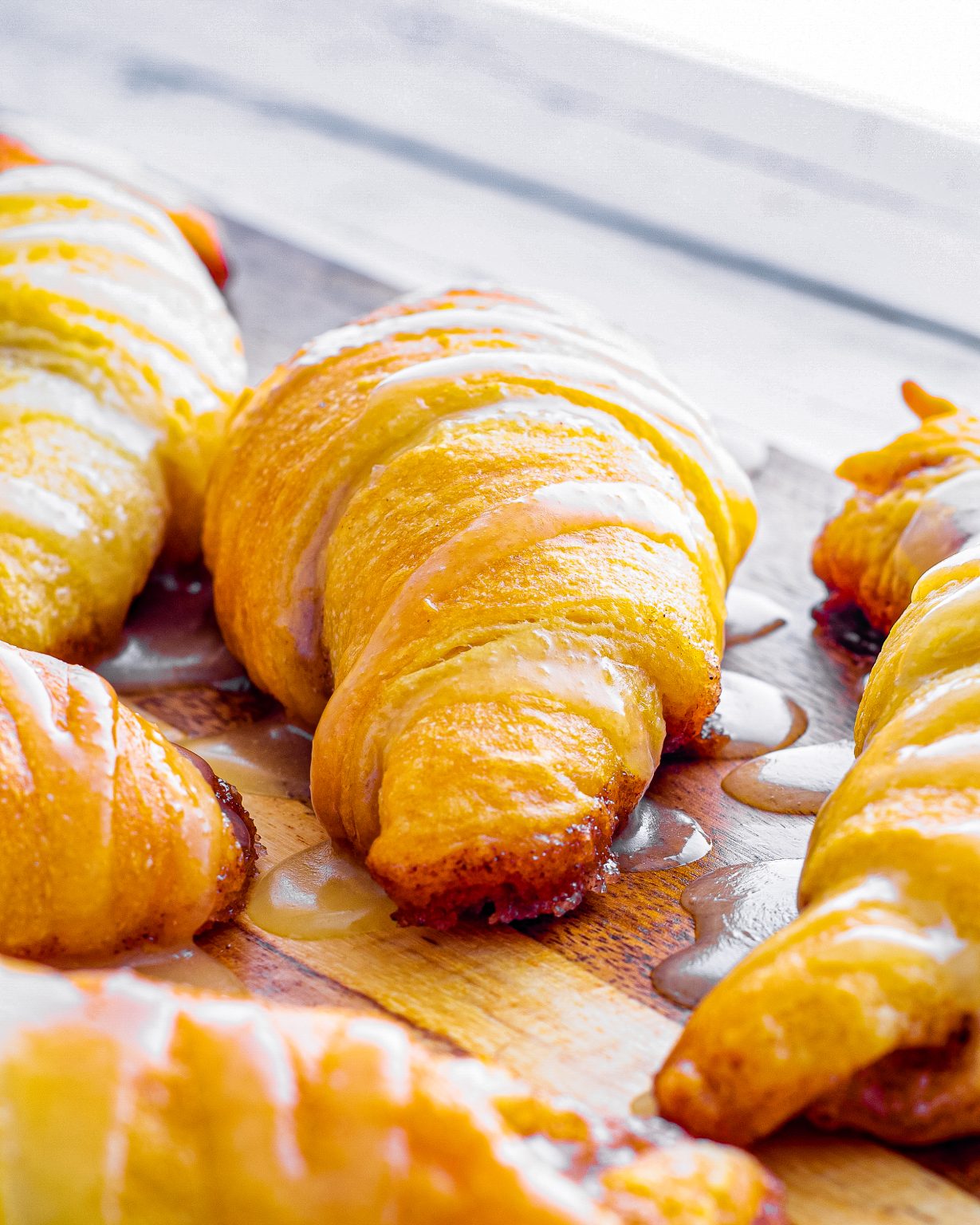 Cinnamon Roll Crescents CheekyKitchen