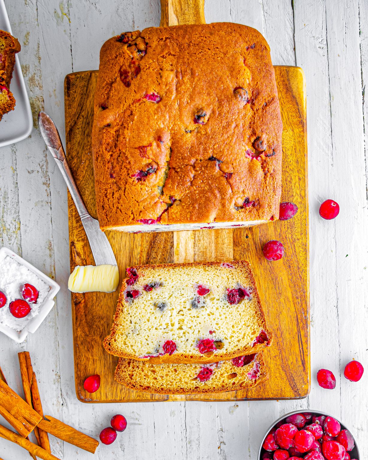 Cream Cheese Loaf With Cranberries: Your Next Holiday Favorite ...