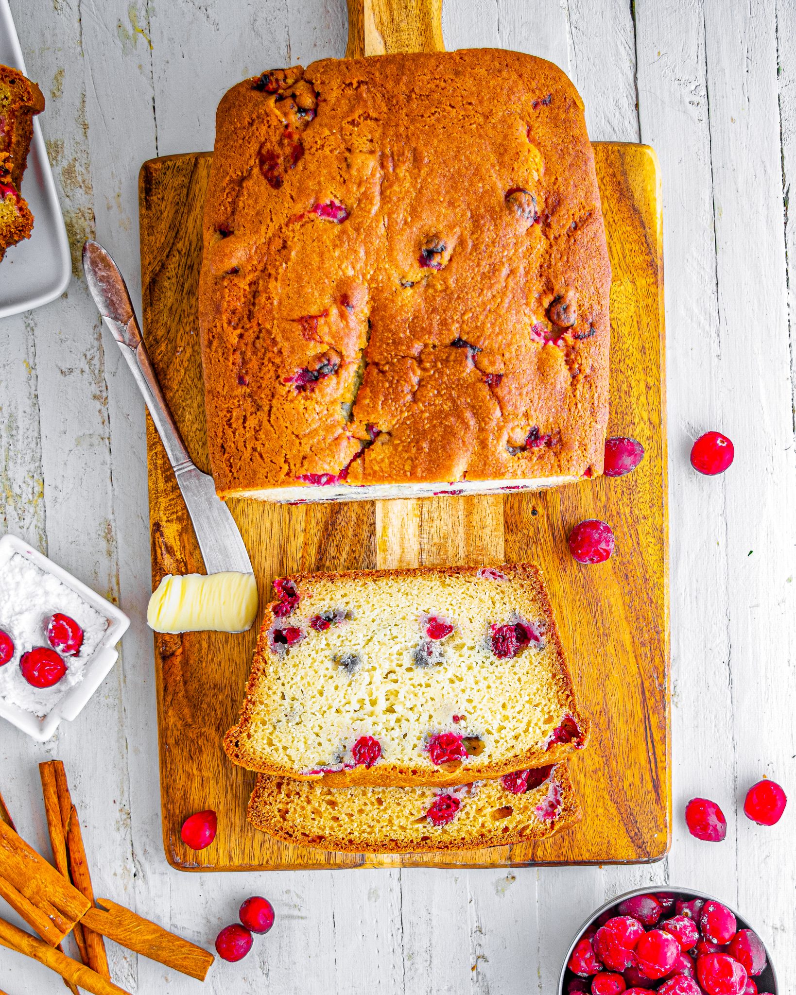 Cream Cheese Loaf with Cranberries Your Next Holiday Favorite