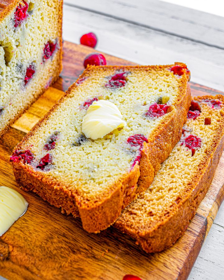 Cream Cheese Loaf with Cranberries Your Next Holiday Favorite