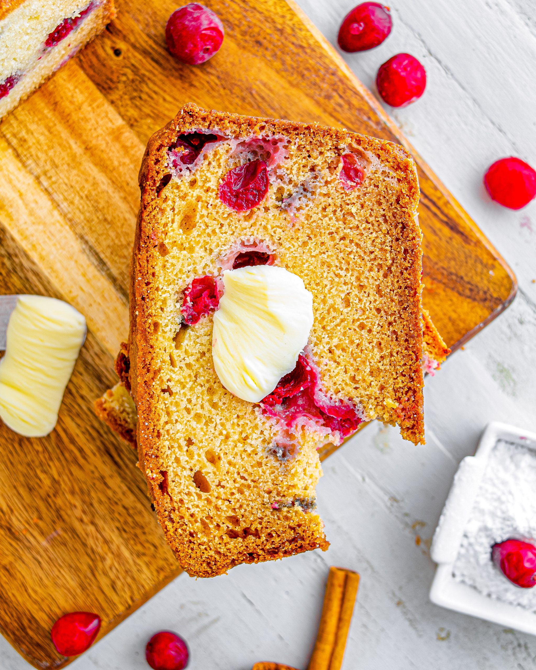 Cream Cheese Loaf with Cranberries Your Next Holiday Favorite