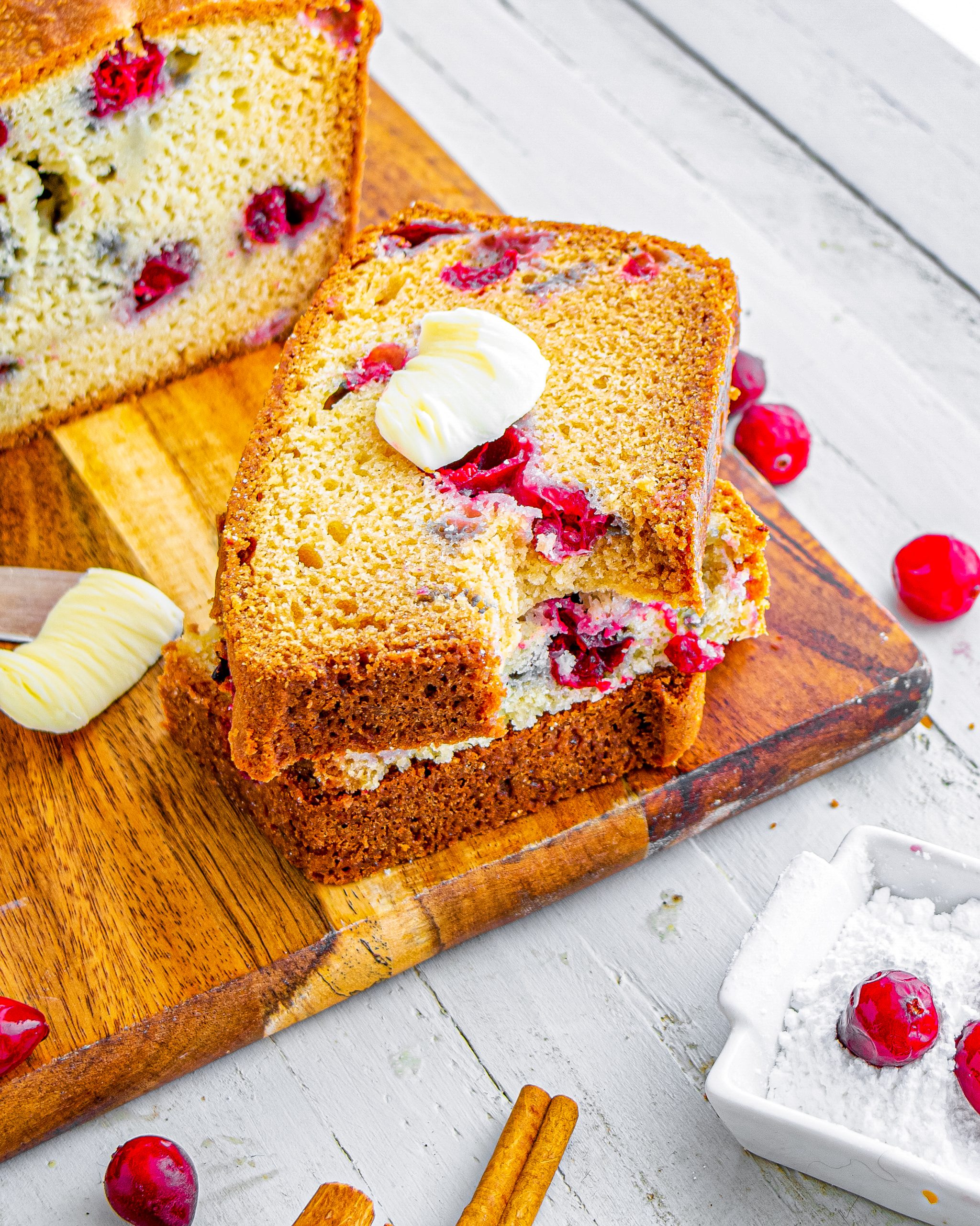 Cream Cheese Loaf with Cranberries Your Next Holiday Favorite