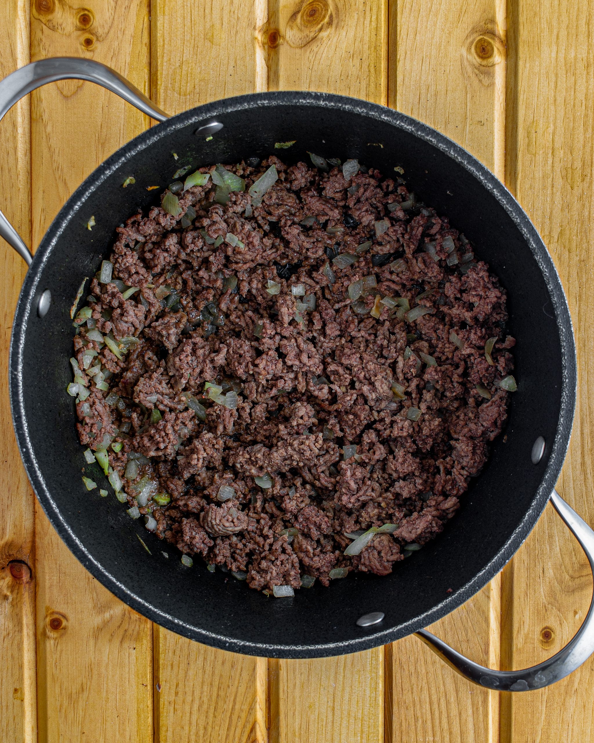 Creamy Potato & Hamburger Soup - CheekyKitchen