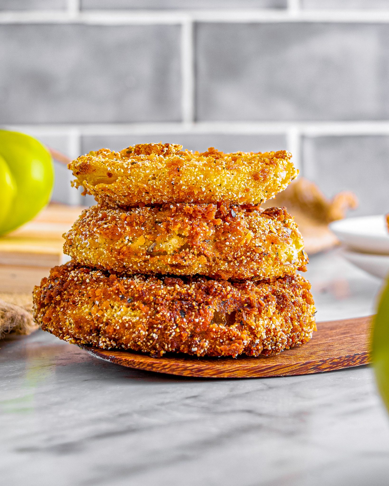 Fried Green Tomatoes CheekyKitchen