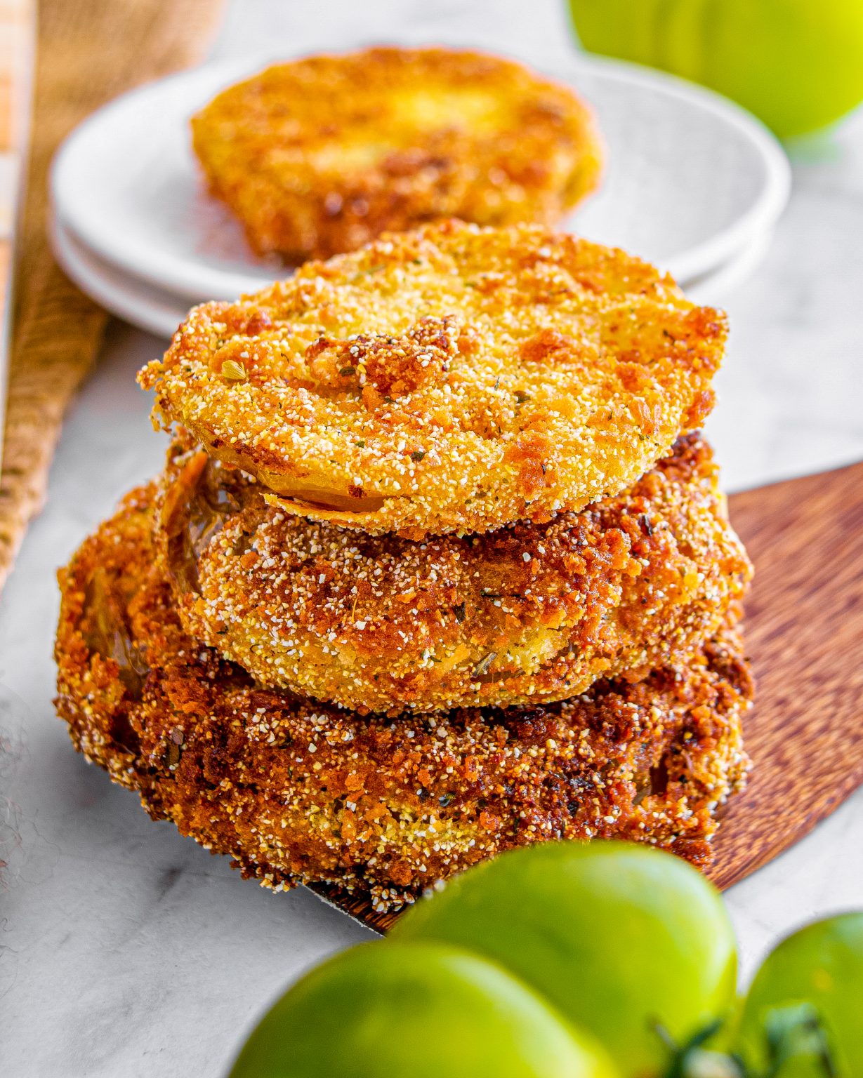 Fried Green Tomatoes CheekyKitchen