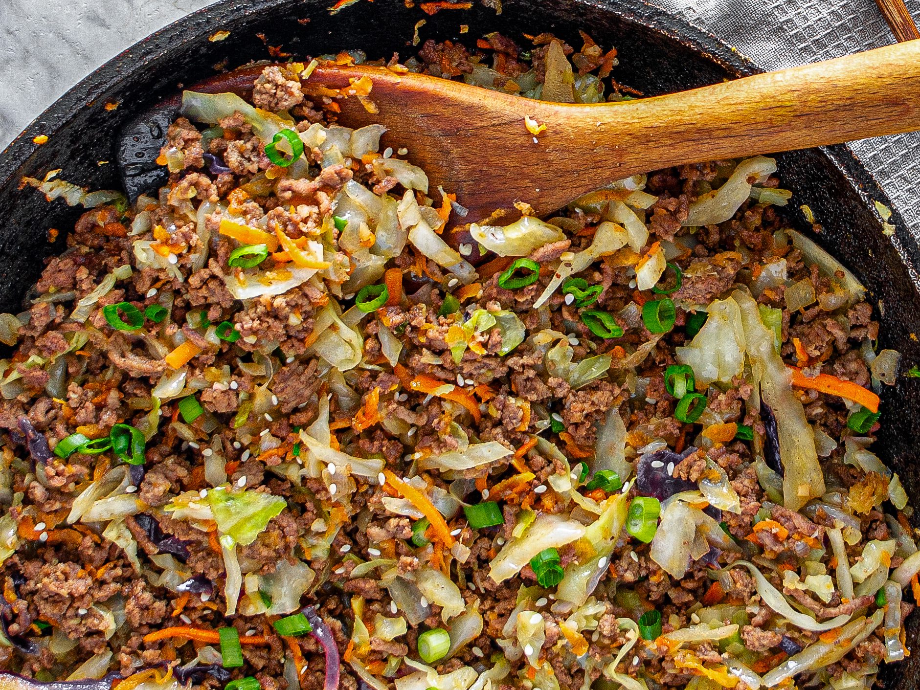 Egg Roll in a Bowl CheekyKitchen