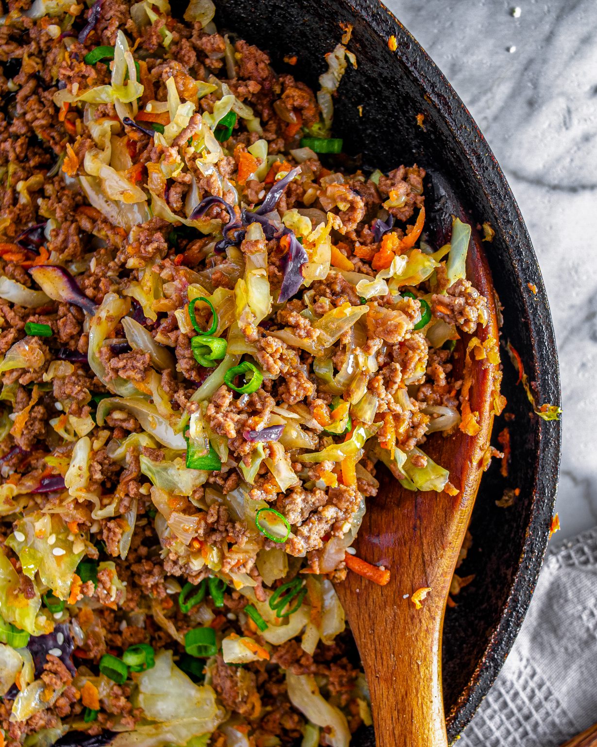 Egg Roll in a Bowl - CheekyKitchen