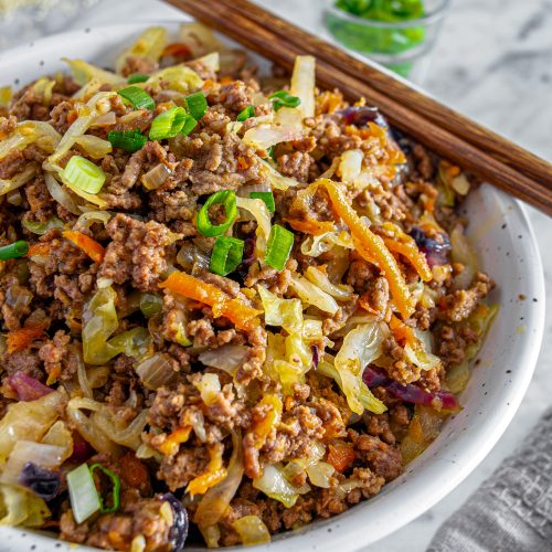 Egg Roll in a Bowl - CheekyKitchen