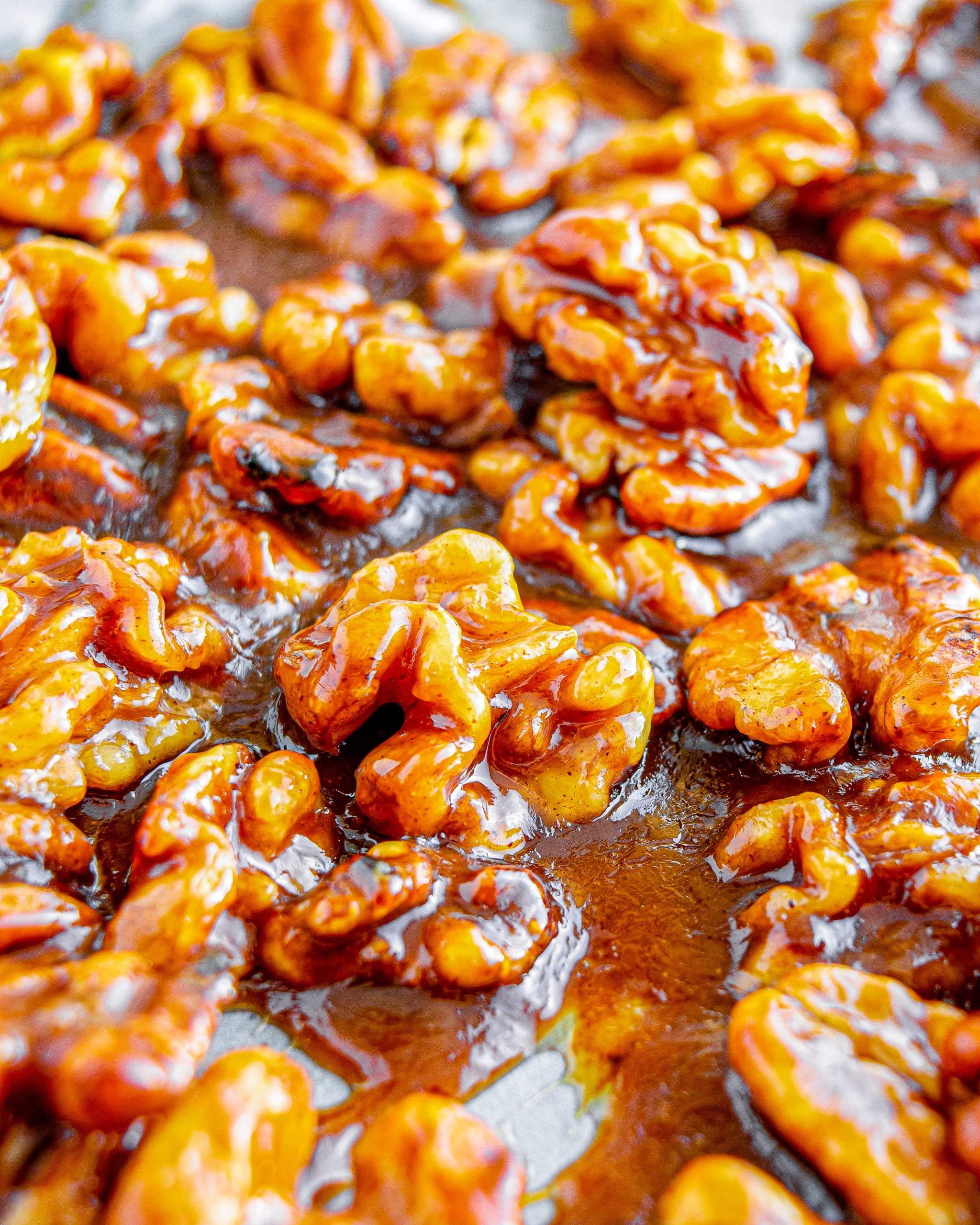 5Minute Candied Walnuts CheekyKitchen