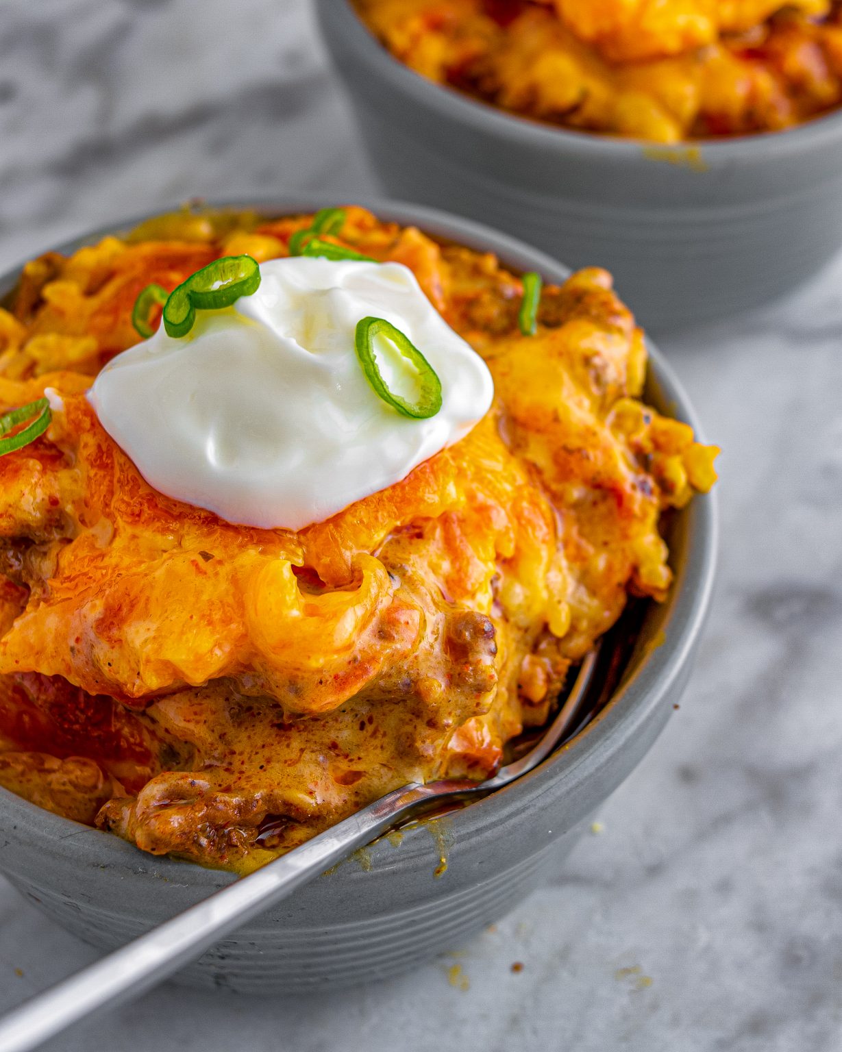 Beefy King Ranch Casserole CheekyKitchen