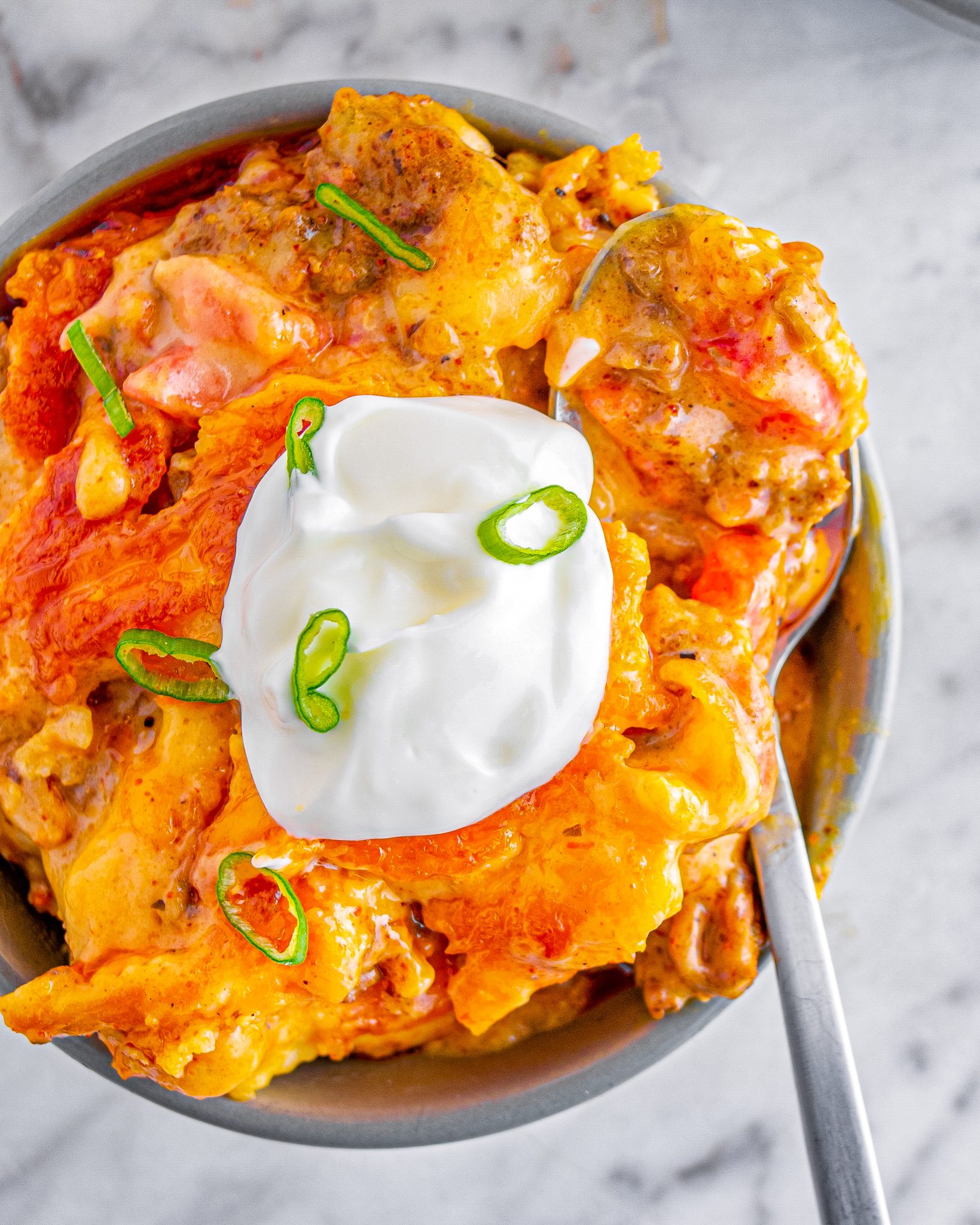 Beefy King Ranch Casserole CheekyKitchen