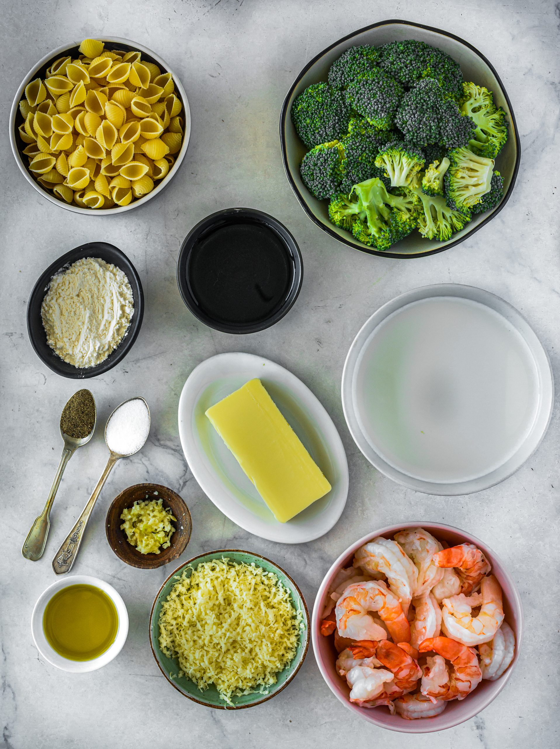 Broccoli and Shrimp Alfredo CheekyKitchen