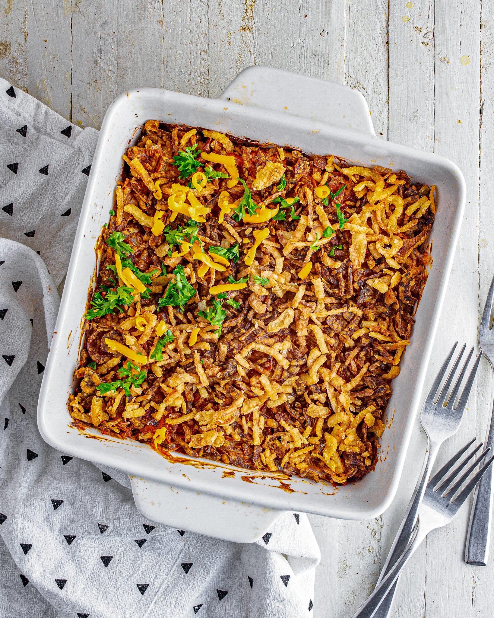 Chicken Crunch Casserole CheekyKitchen