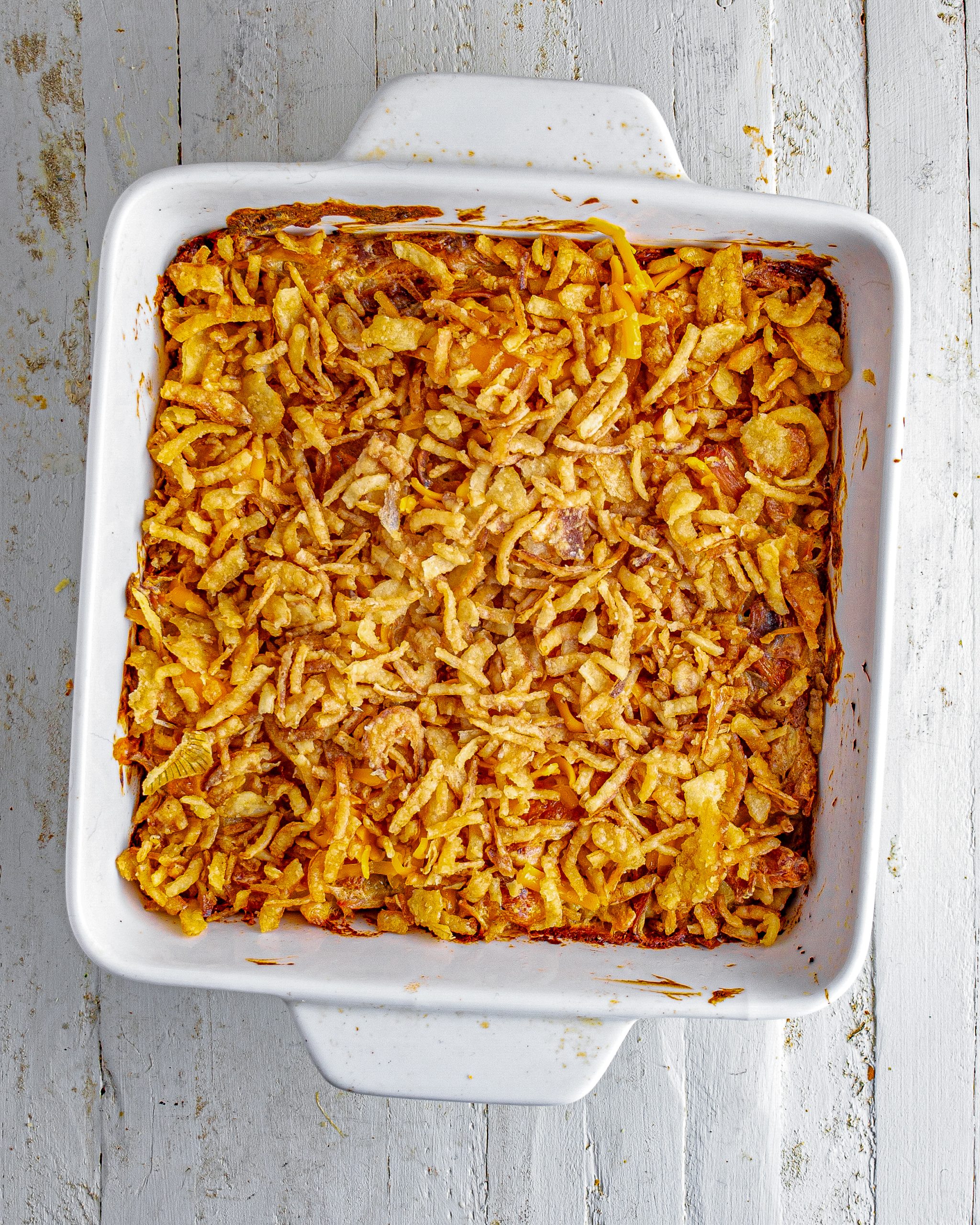 Chicken Crunch Casserole CheekyKitchen