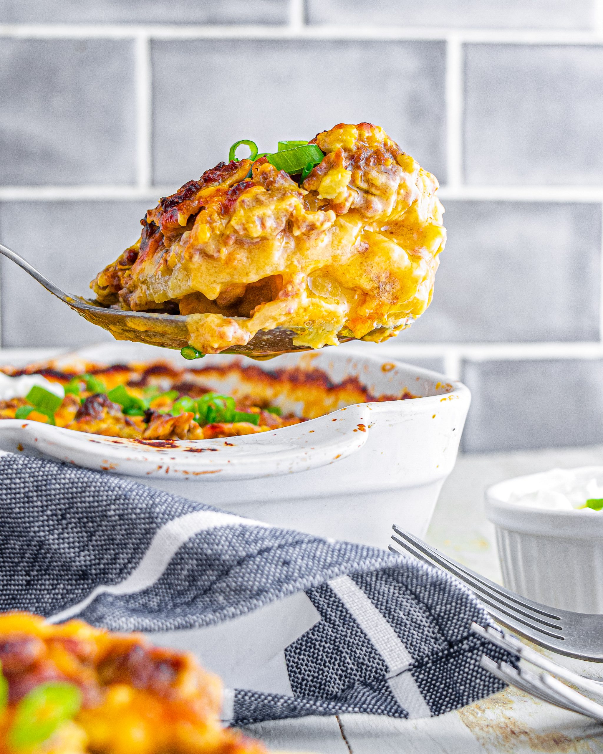 Easy Peasy Cheesy Hamburger Potato Casserole Cheekykitchen