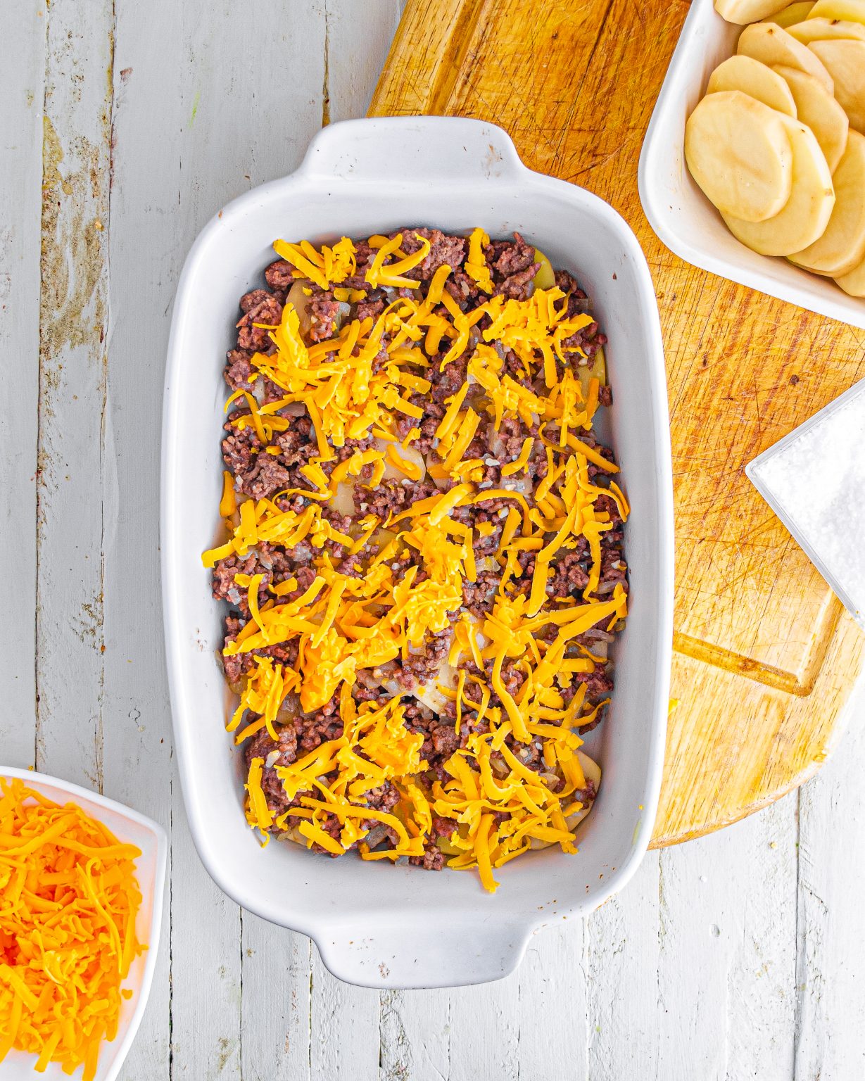 Easy Peasy Cheesy Hamburger Potato Casserole CheekyKitchen