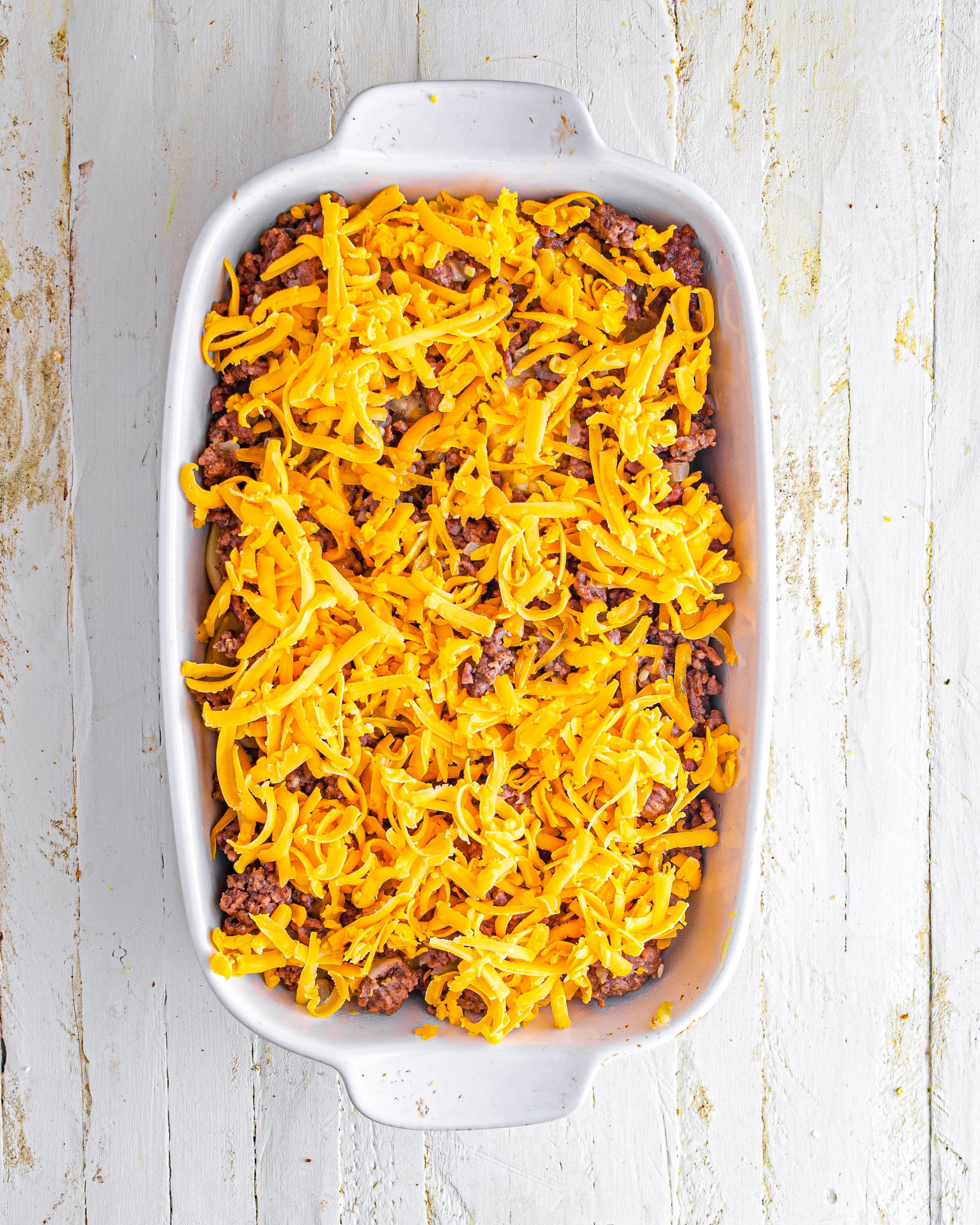 Easy Peasy Cheesy Hamburger Potato Casserole Cheekykitchen
