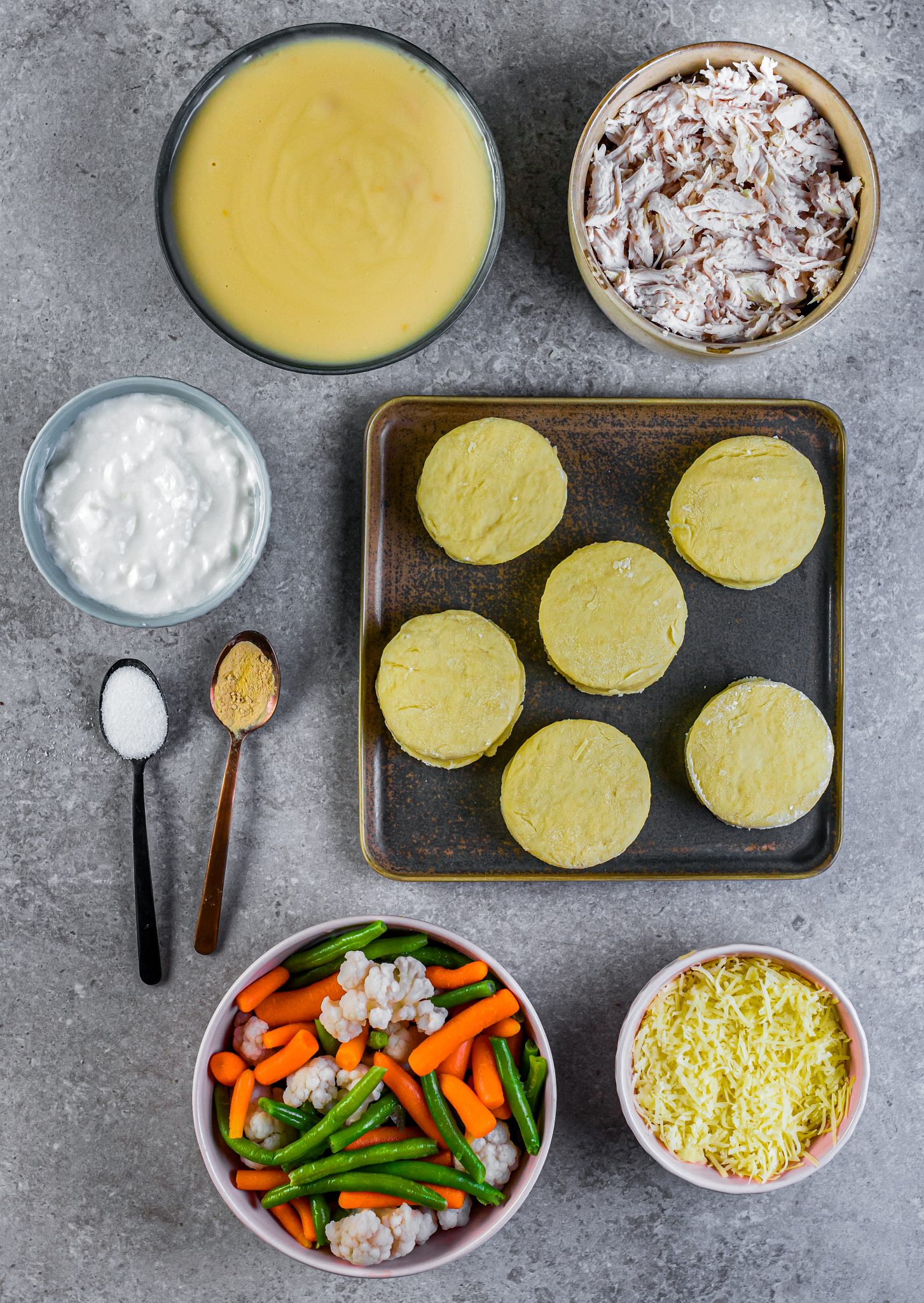 Pot Pie Bubble Casserole CheekyKitchen